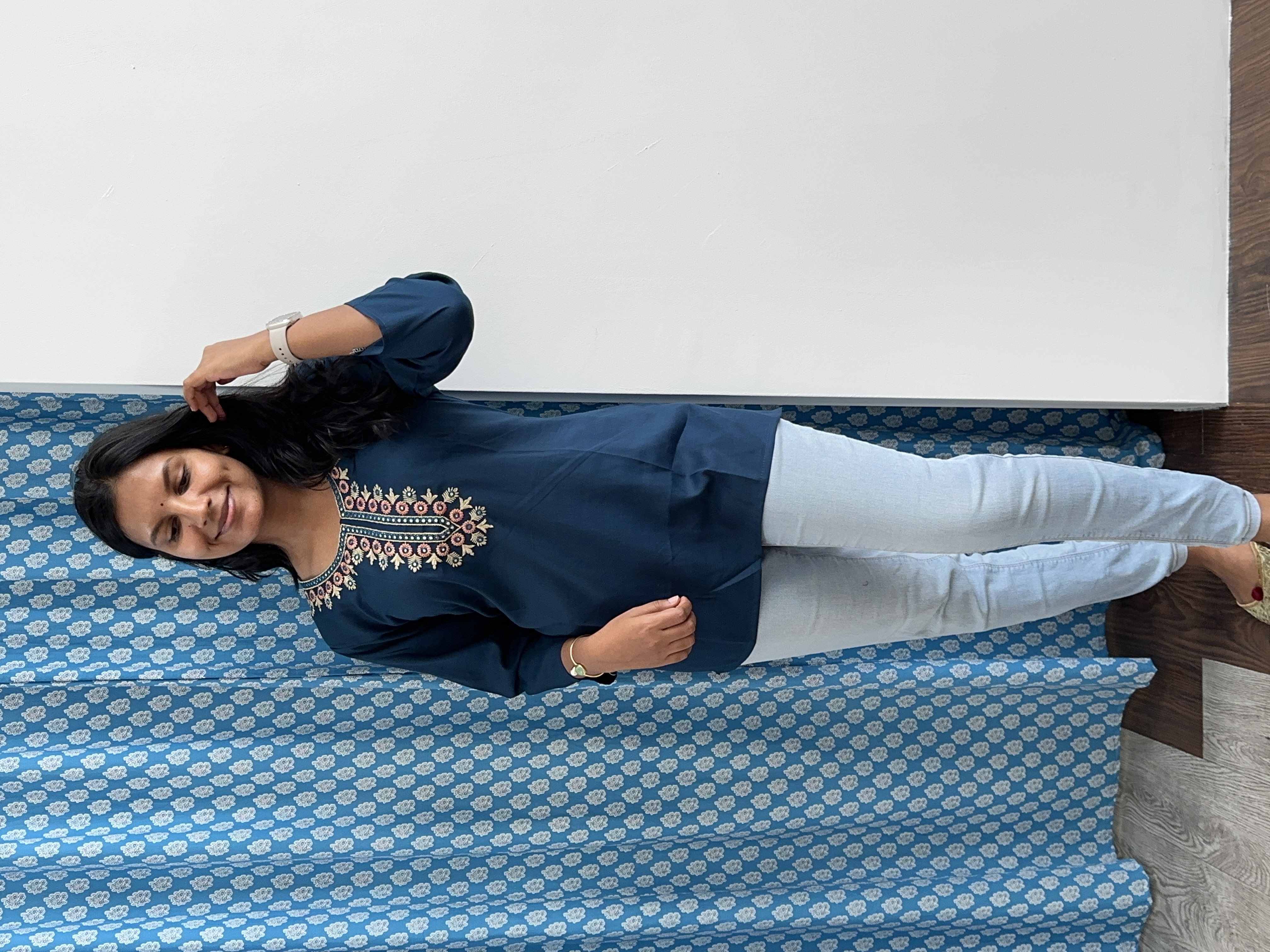 Cotton Blend Short Tunic