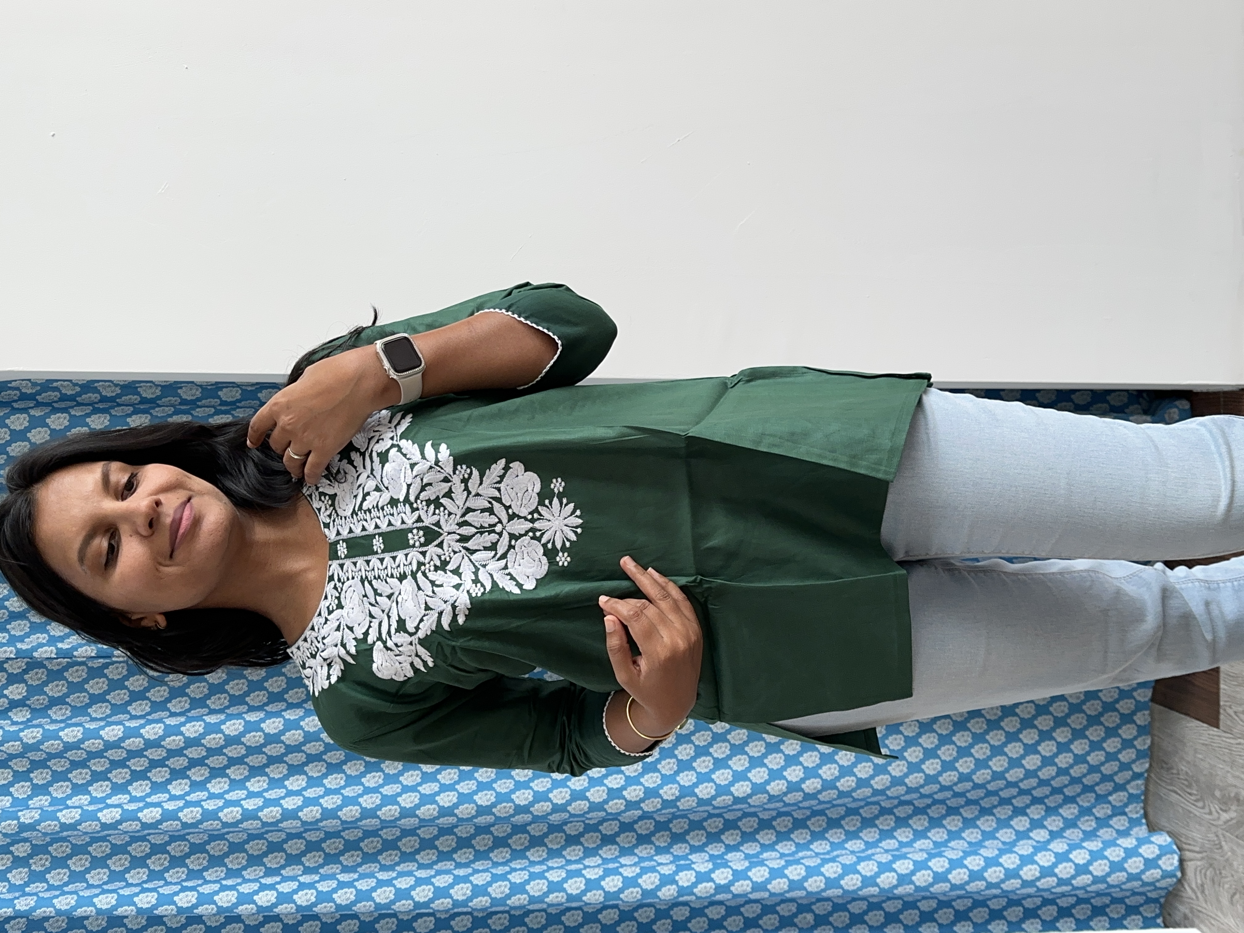 Cotton Blend Short Tunic