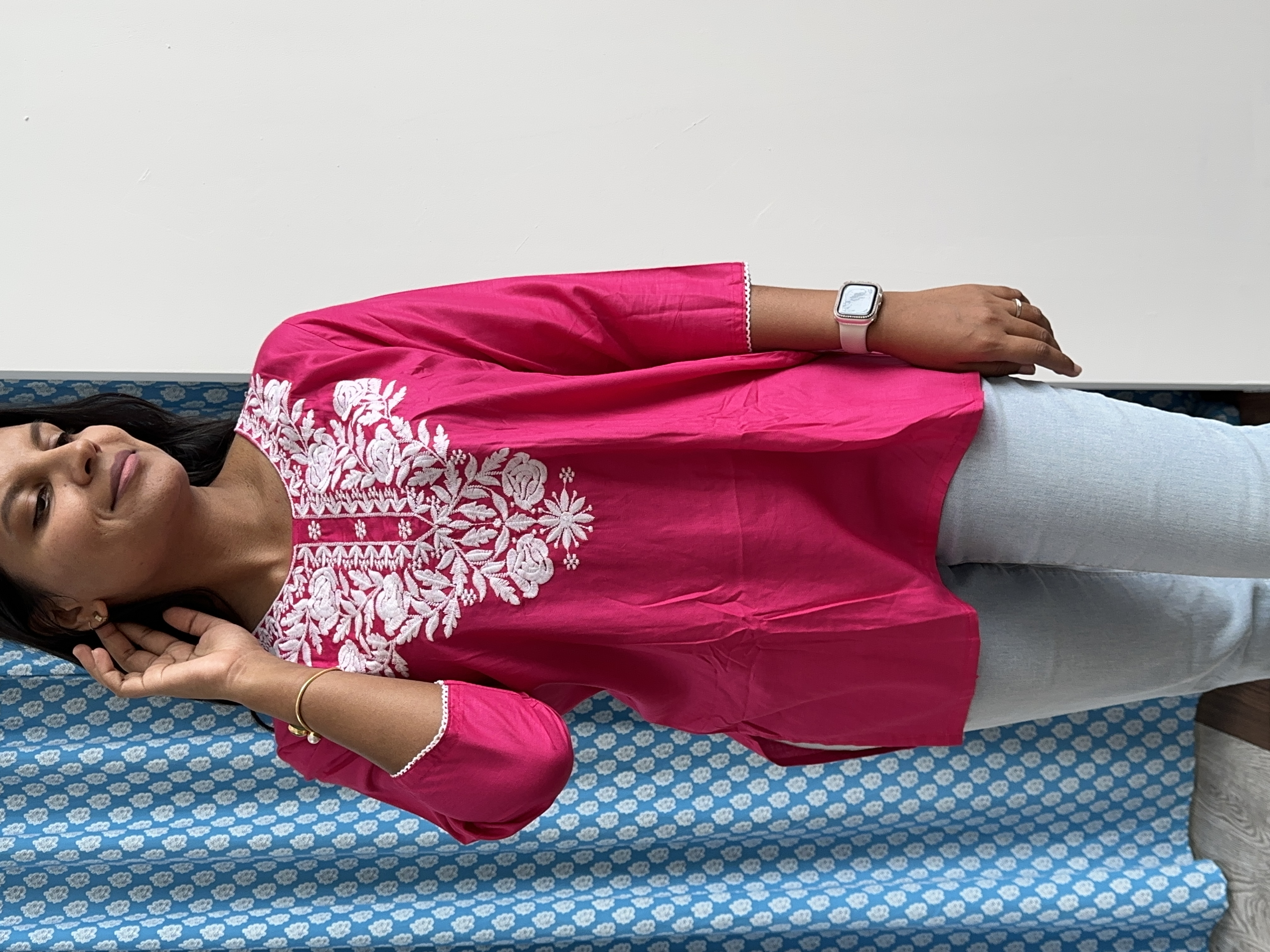 Cotton Blend Short Tunic