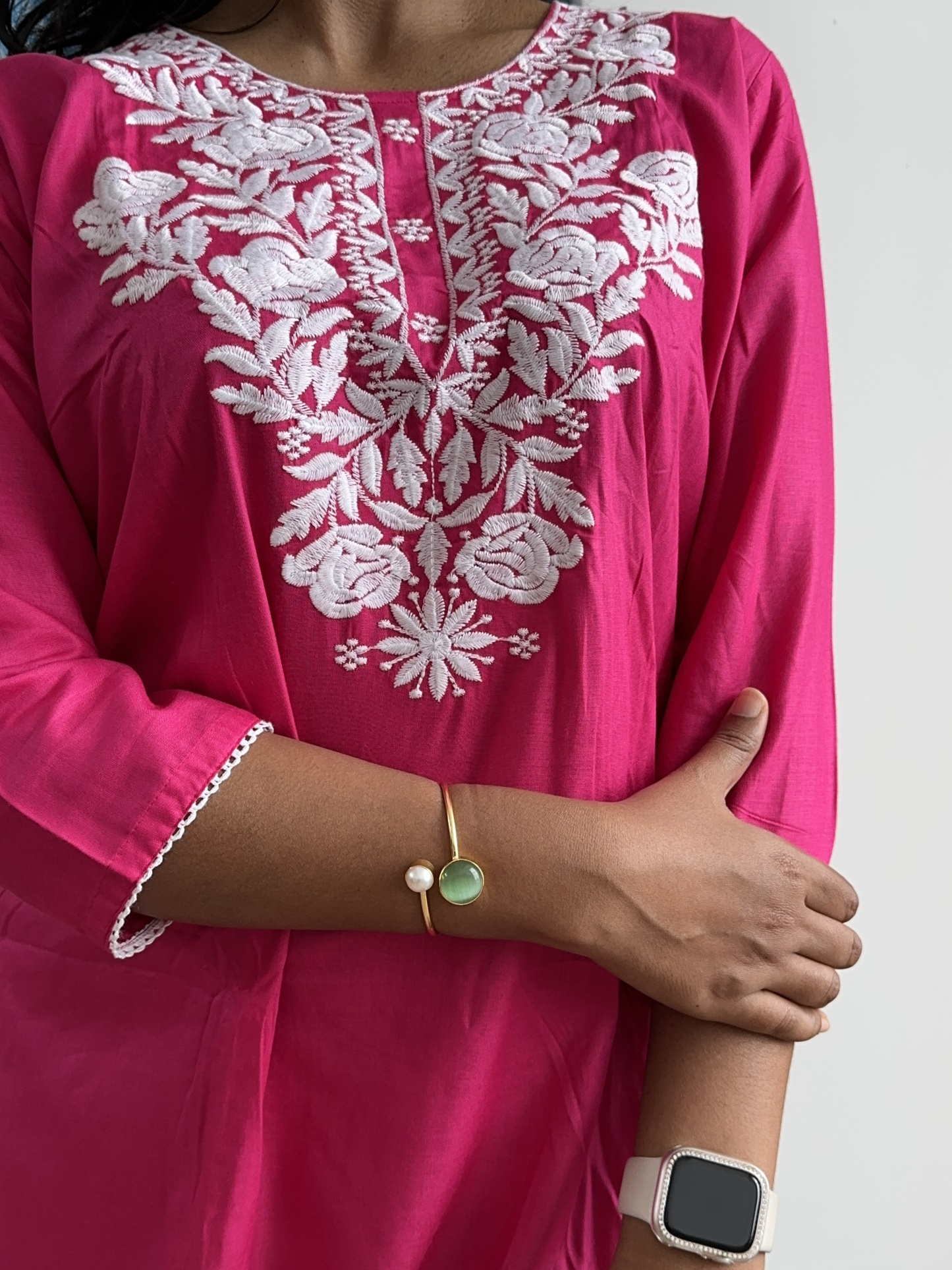 Cotton Blend Short Tunic