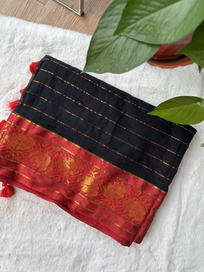 Mul Cotton Contrast Border