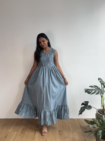 Cotton Frill Dress