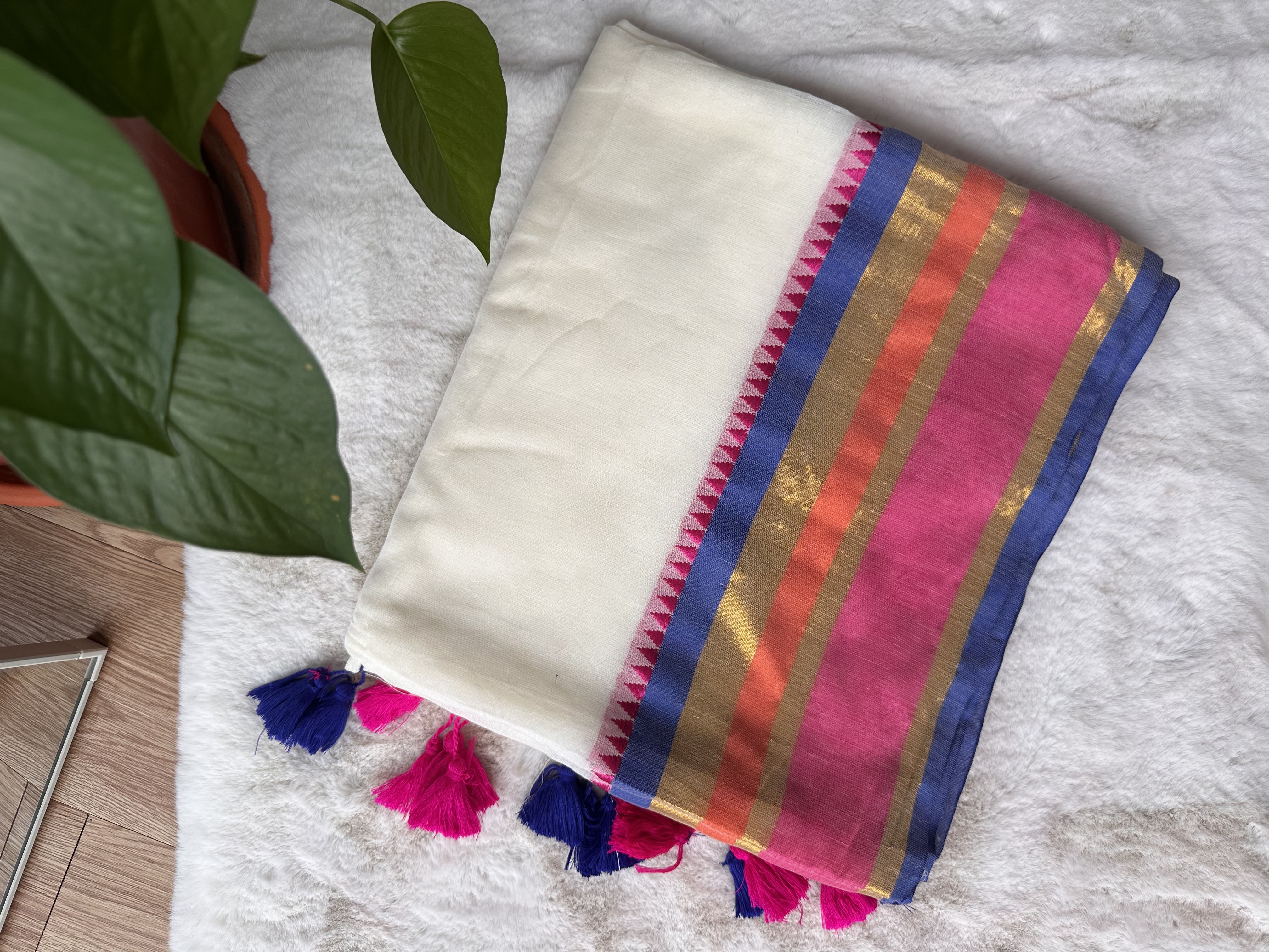 Mul Cotton Kerala Saree