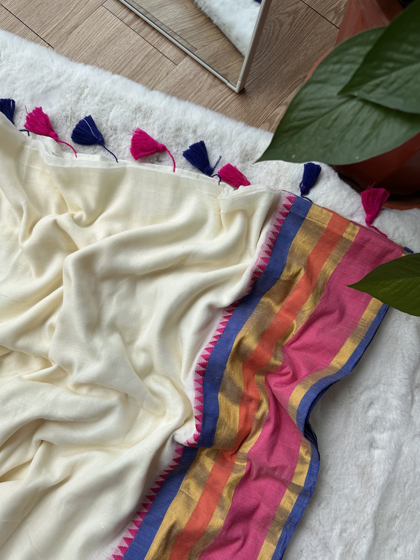 Mul Cotton Kerala Saree
