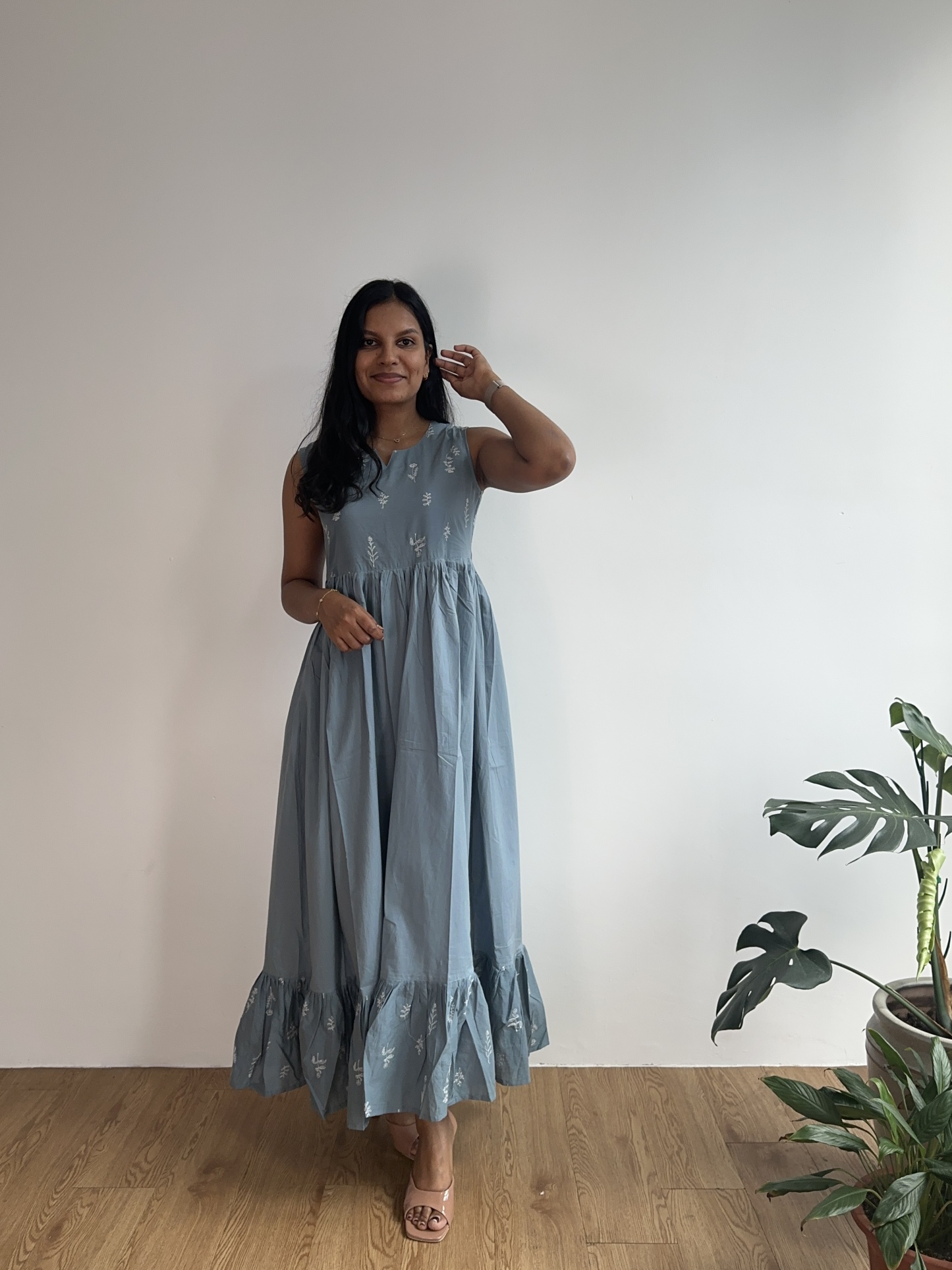 Cotton Frill Dress