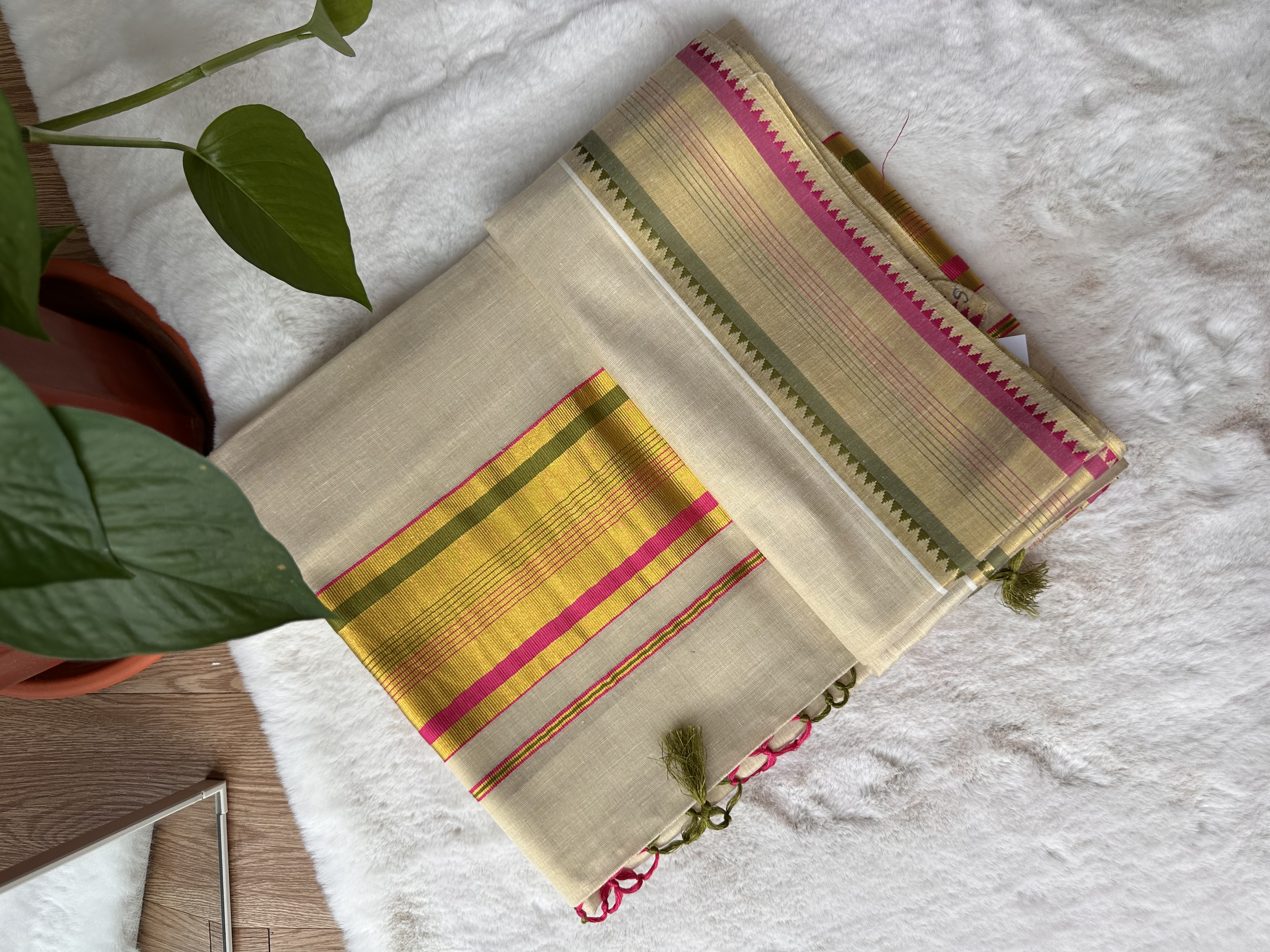 Handloom Tissue Silk Saree