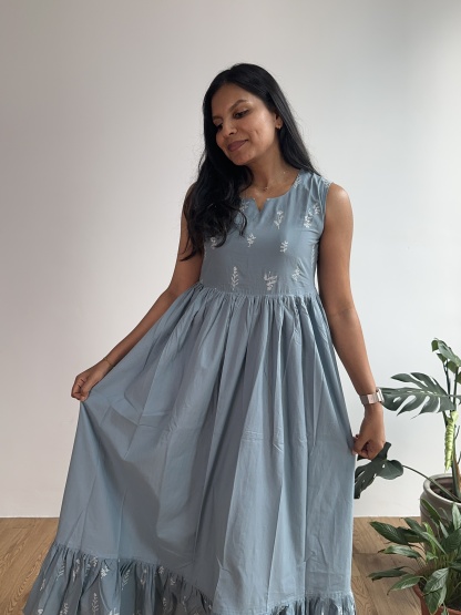 Cotton Frill Dress
