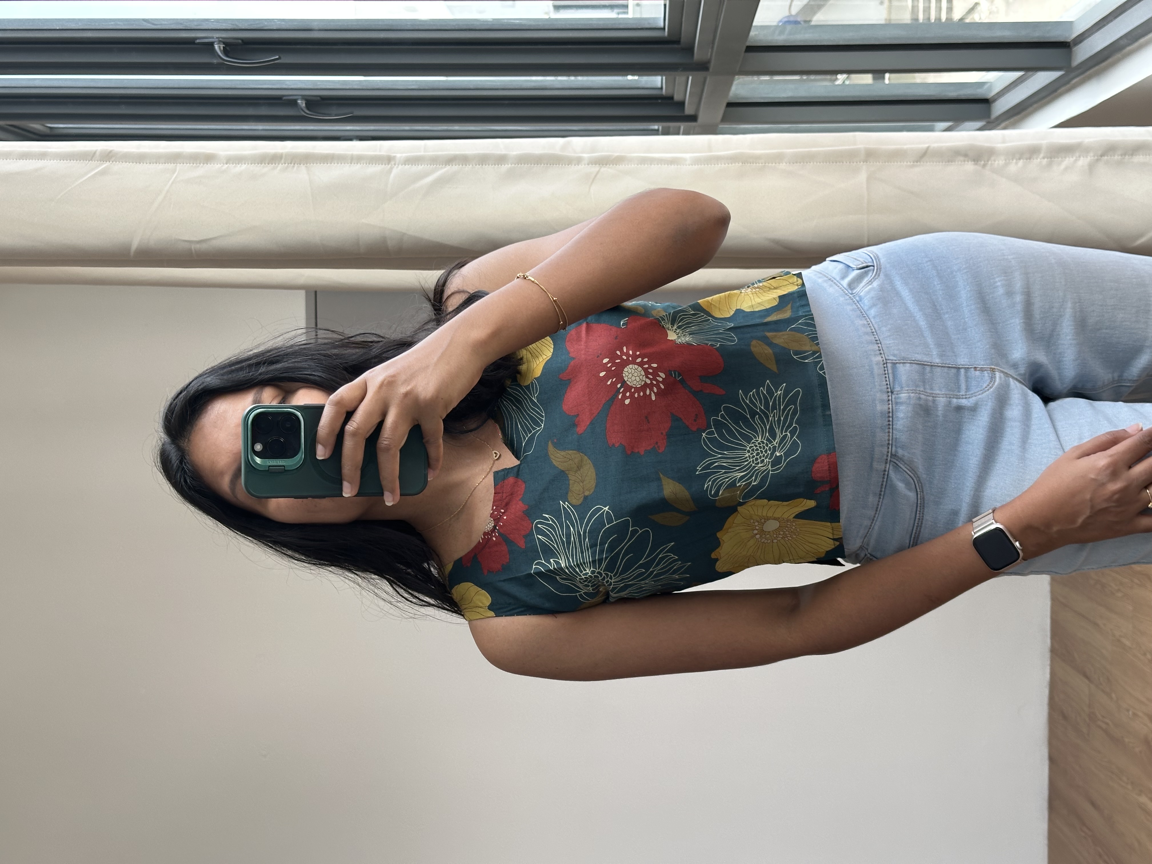 Cotton Crop Top (Dark Green)