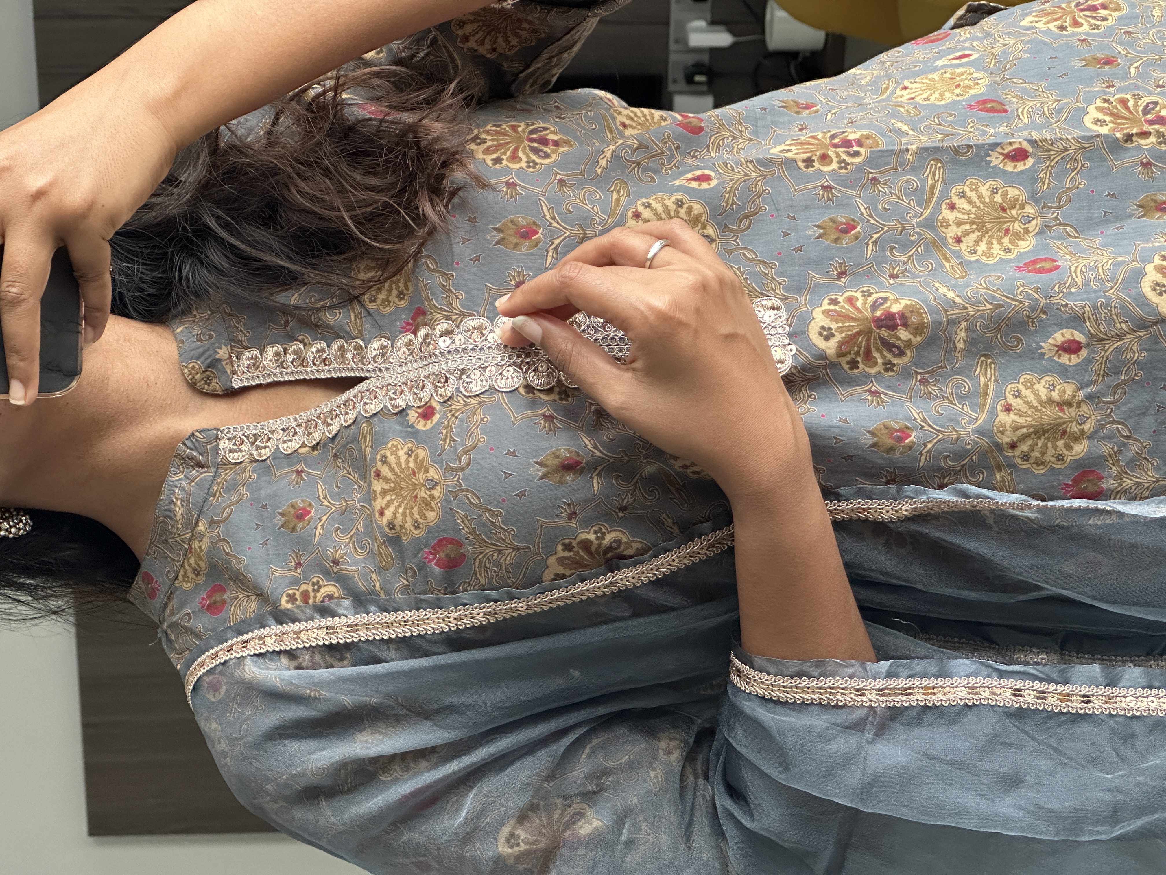 Premium Cotton Sharara Kurta Set