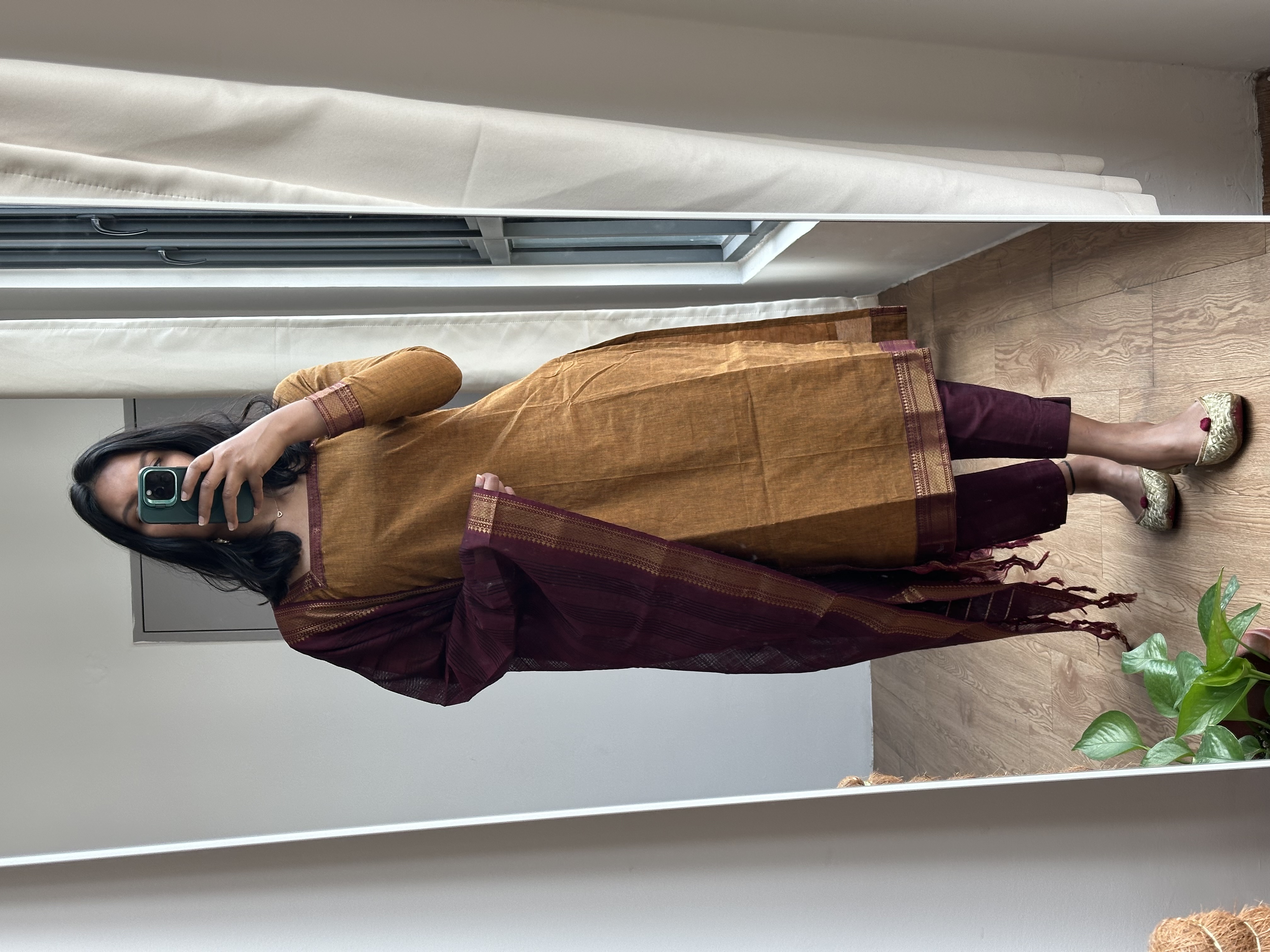 Mangalagiri Cotton Suit