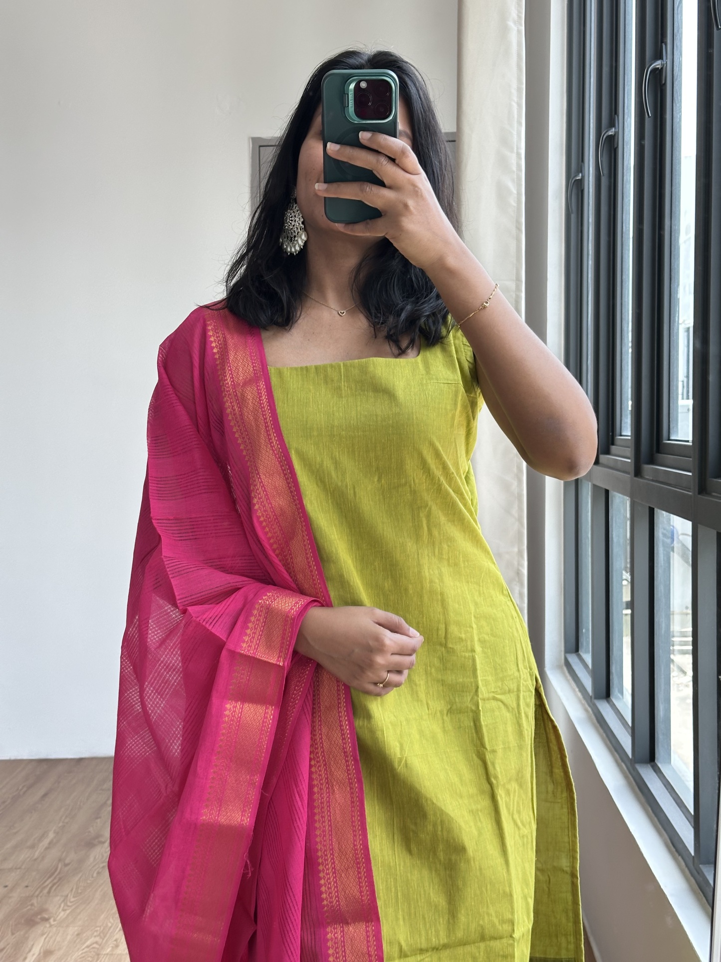 Mangalagiri Cotton Suit