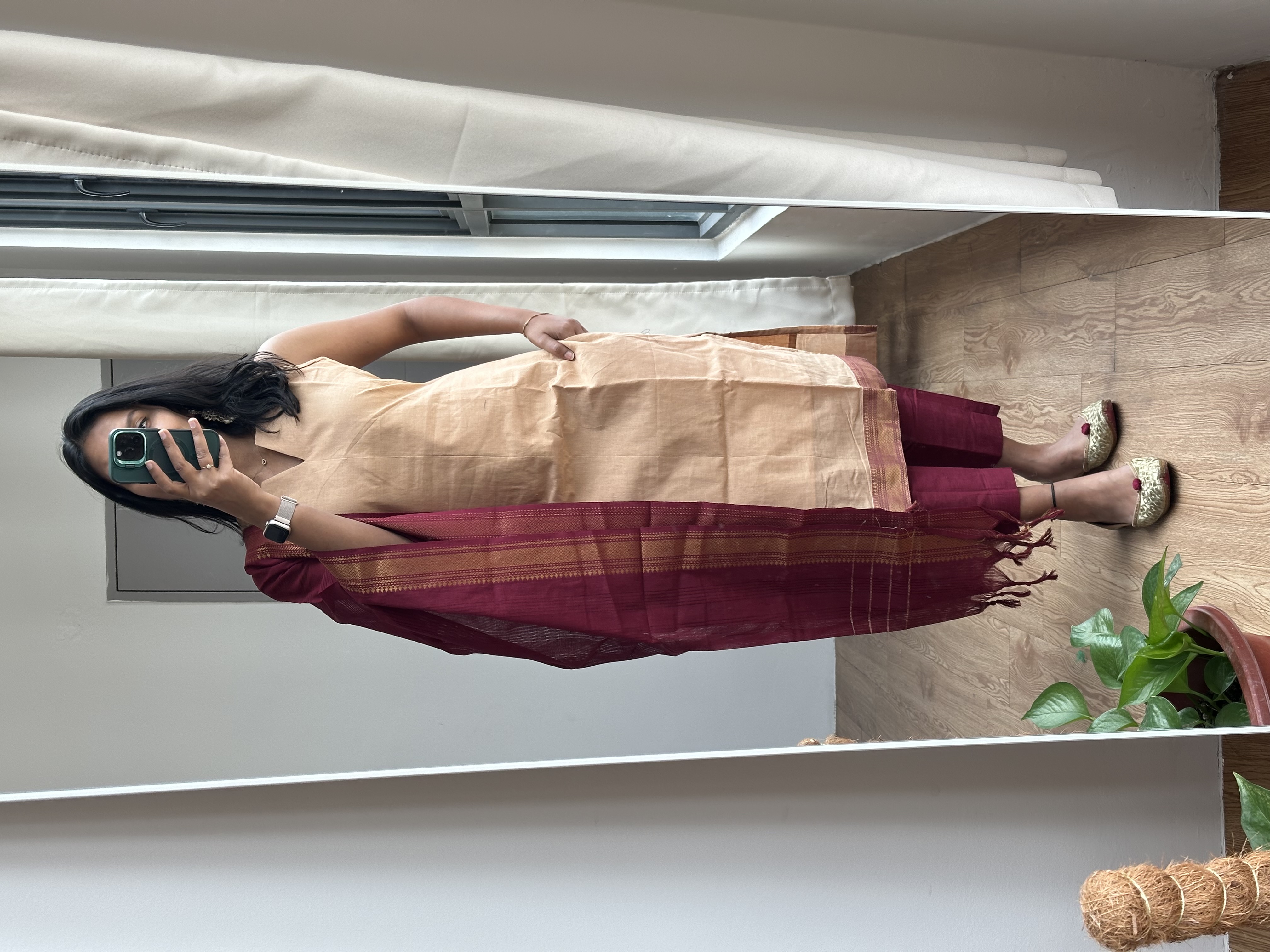 Mangalagiri Cotton Suit