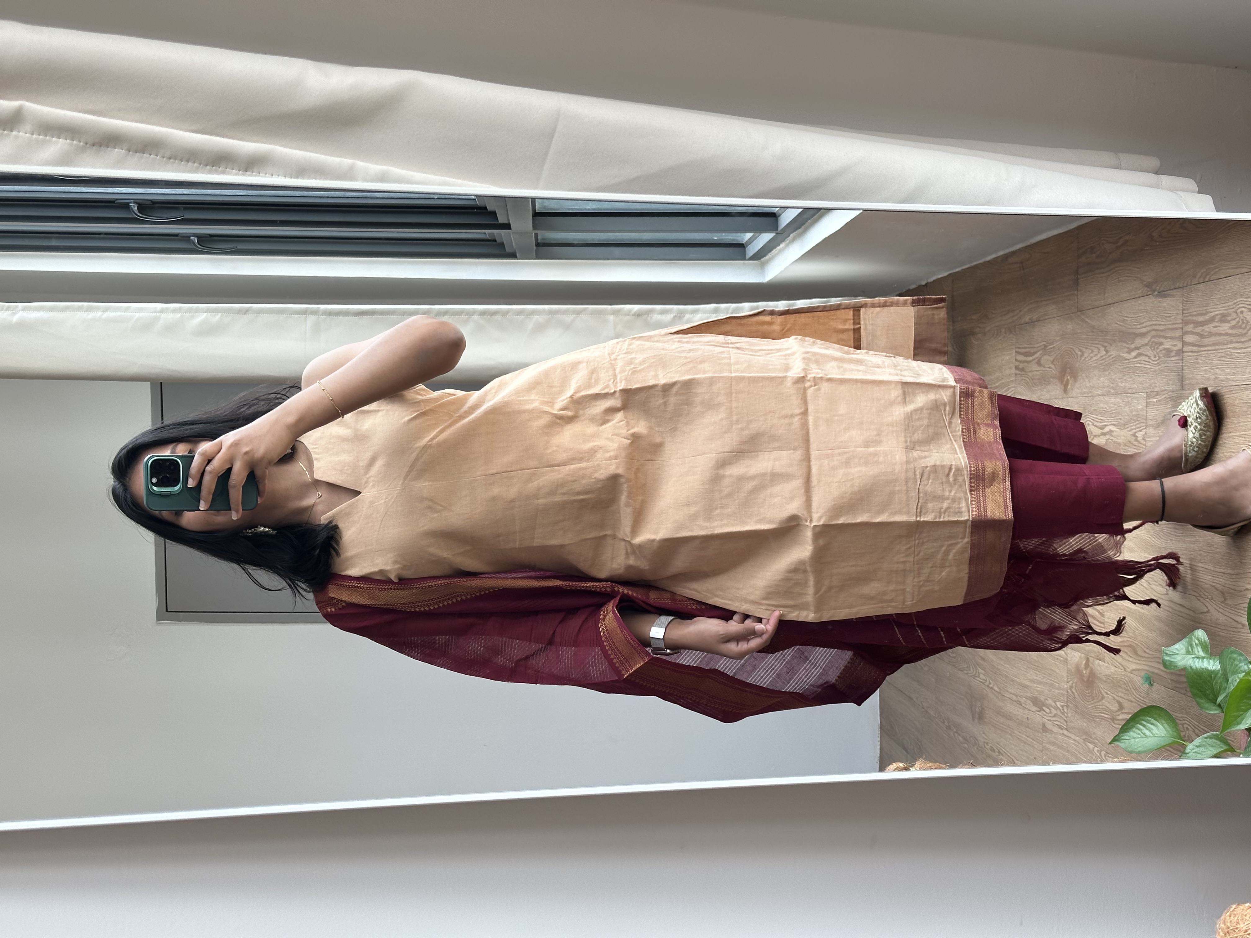 Mangalagiri Cotton Suit