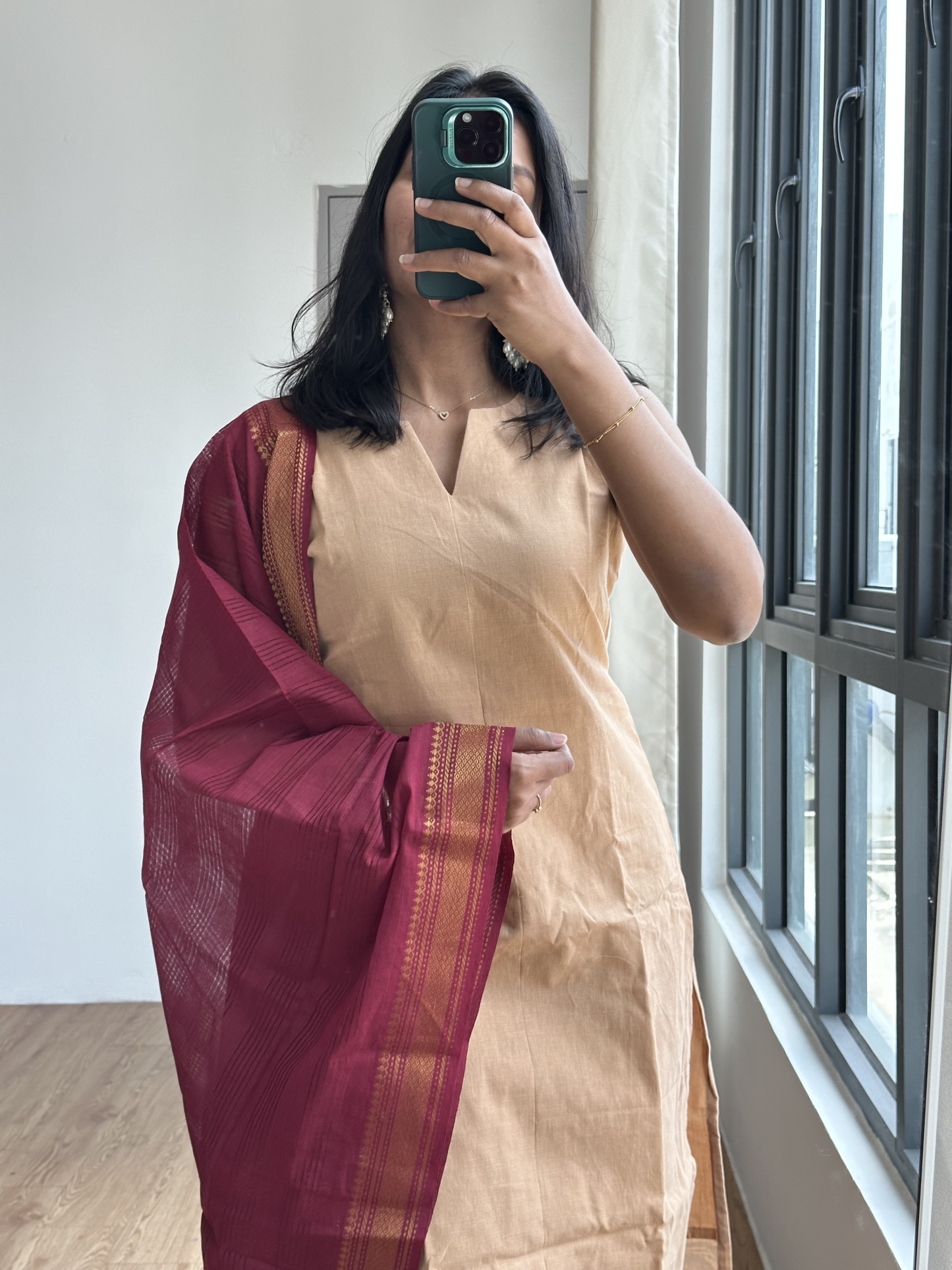 Mangalagiri Cotton Suit
