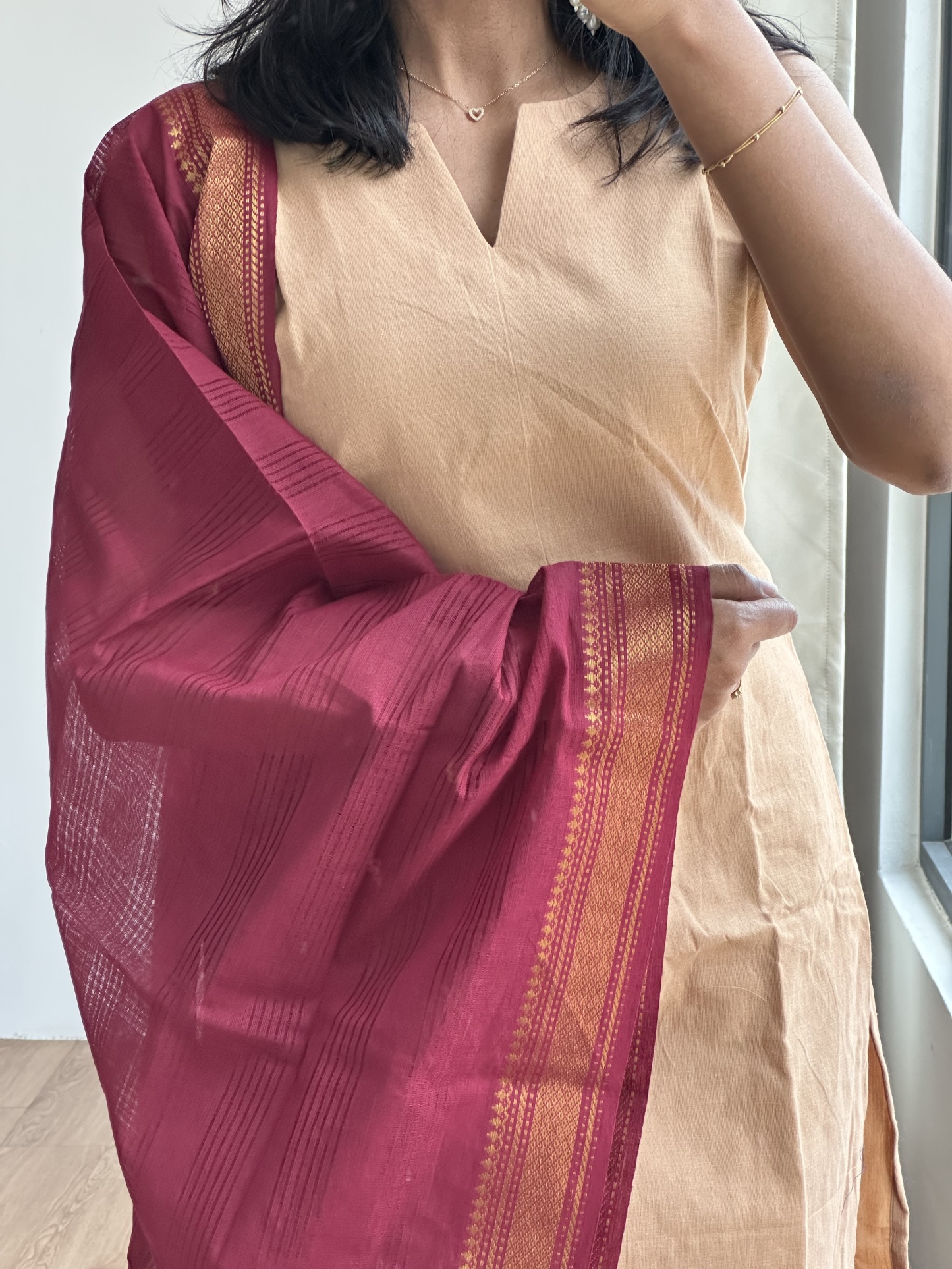 Mangalagiri Cotton Suit