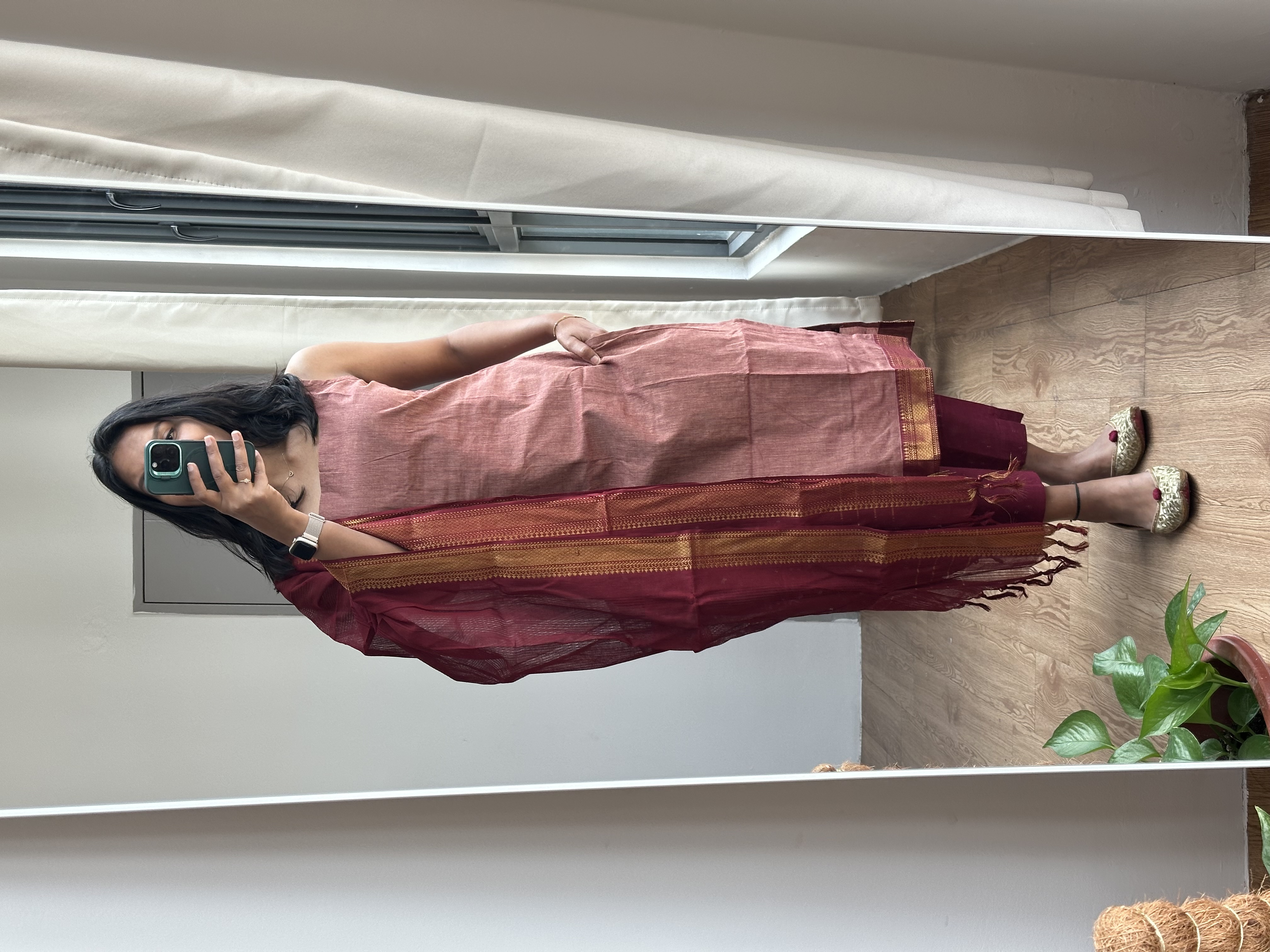 Mangalagiri Cotton Suit