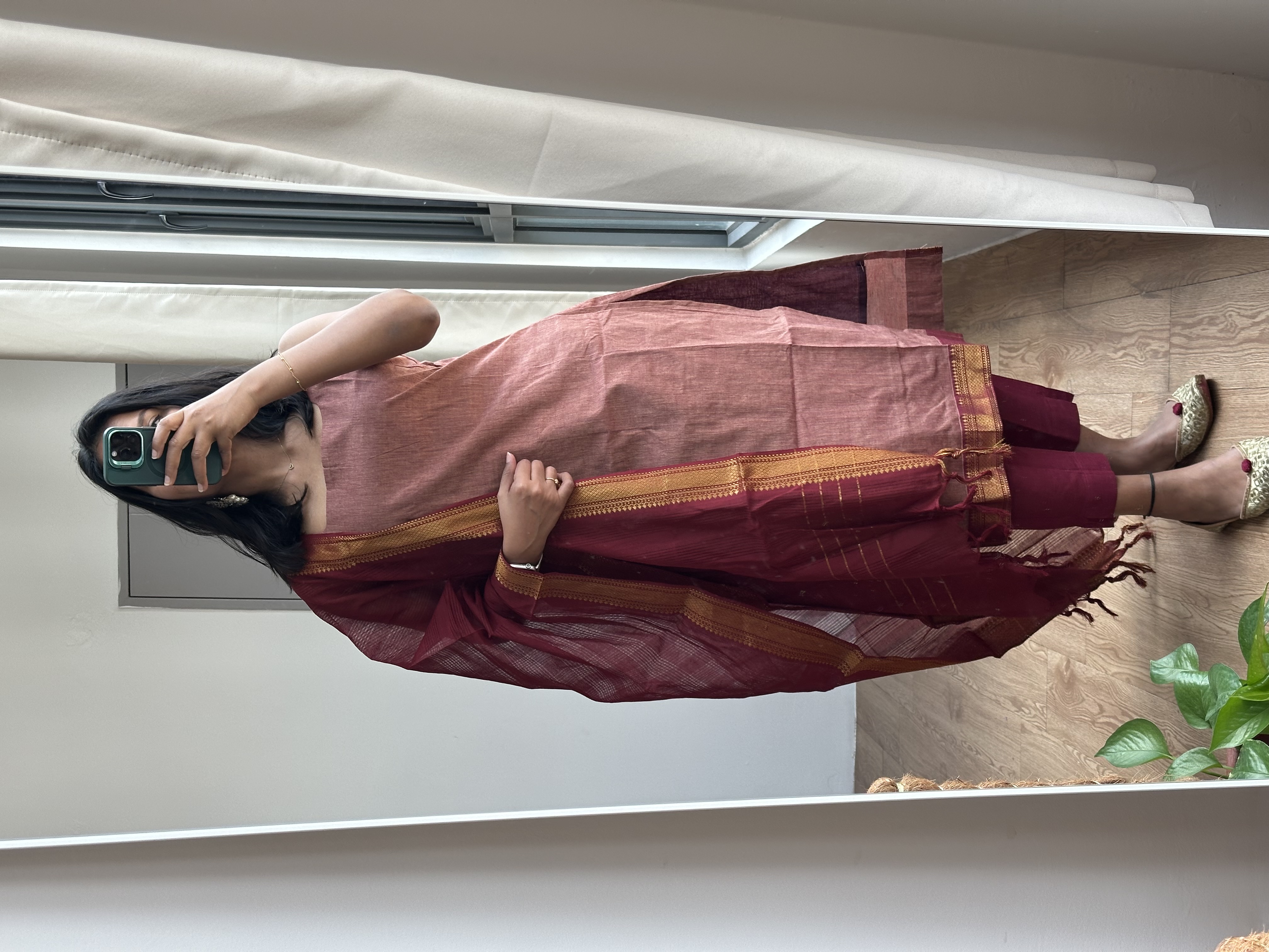 Mangalagiri Cotton Suit