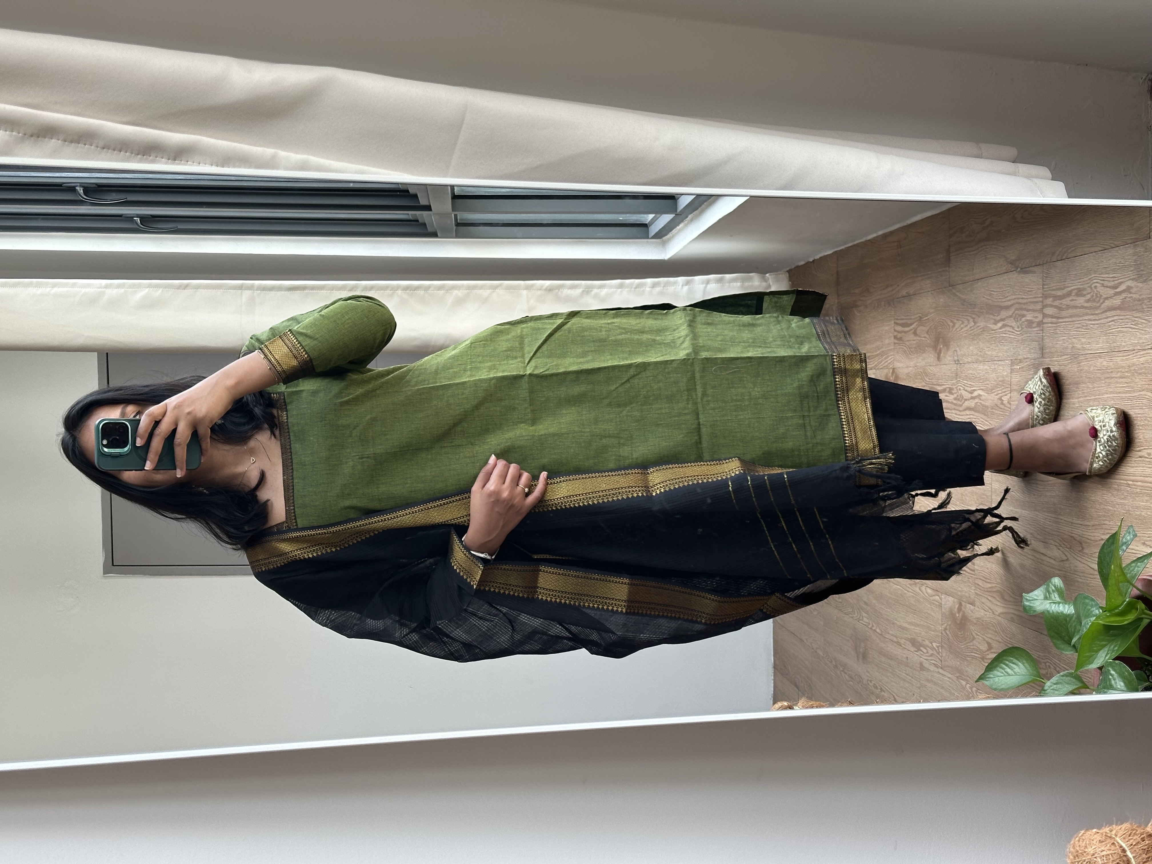 Mangalagiri Cotton Suit