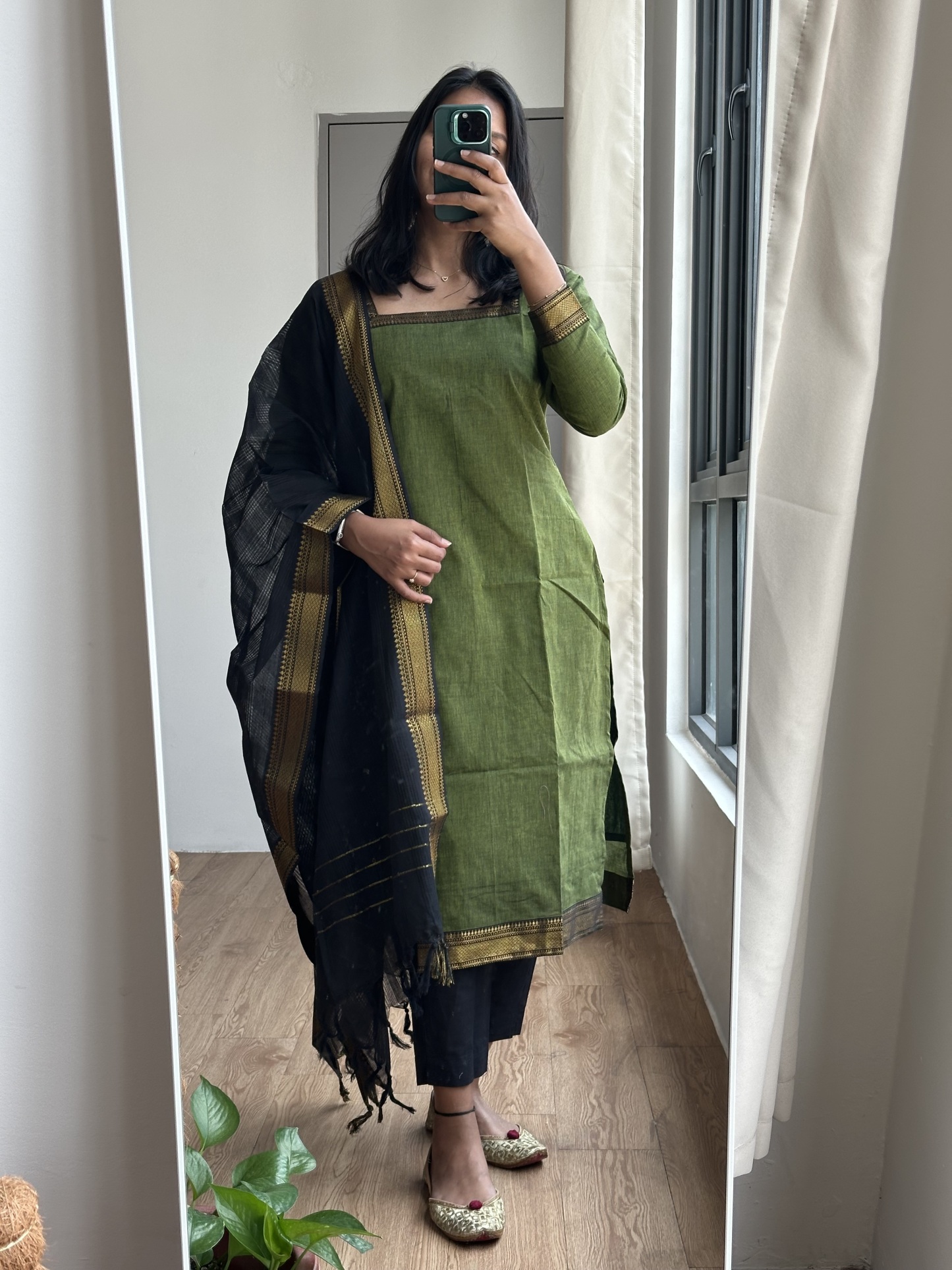 Mangalagiri Cotton Suit