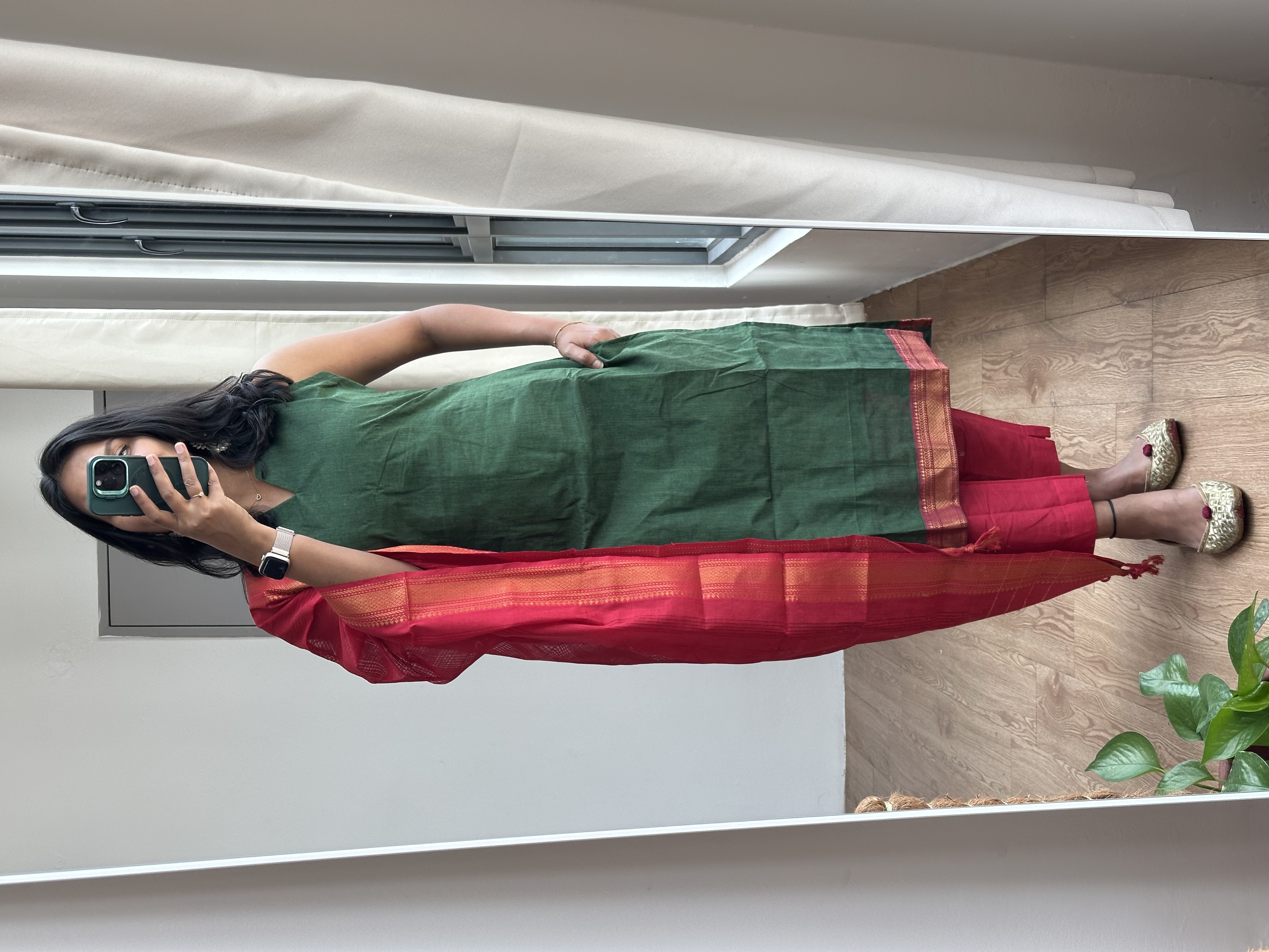 Mangalagiri Cotton Suit