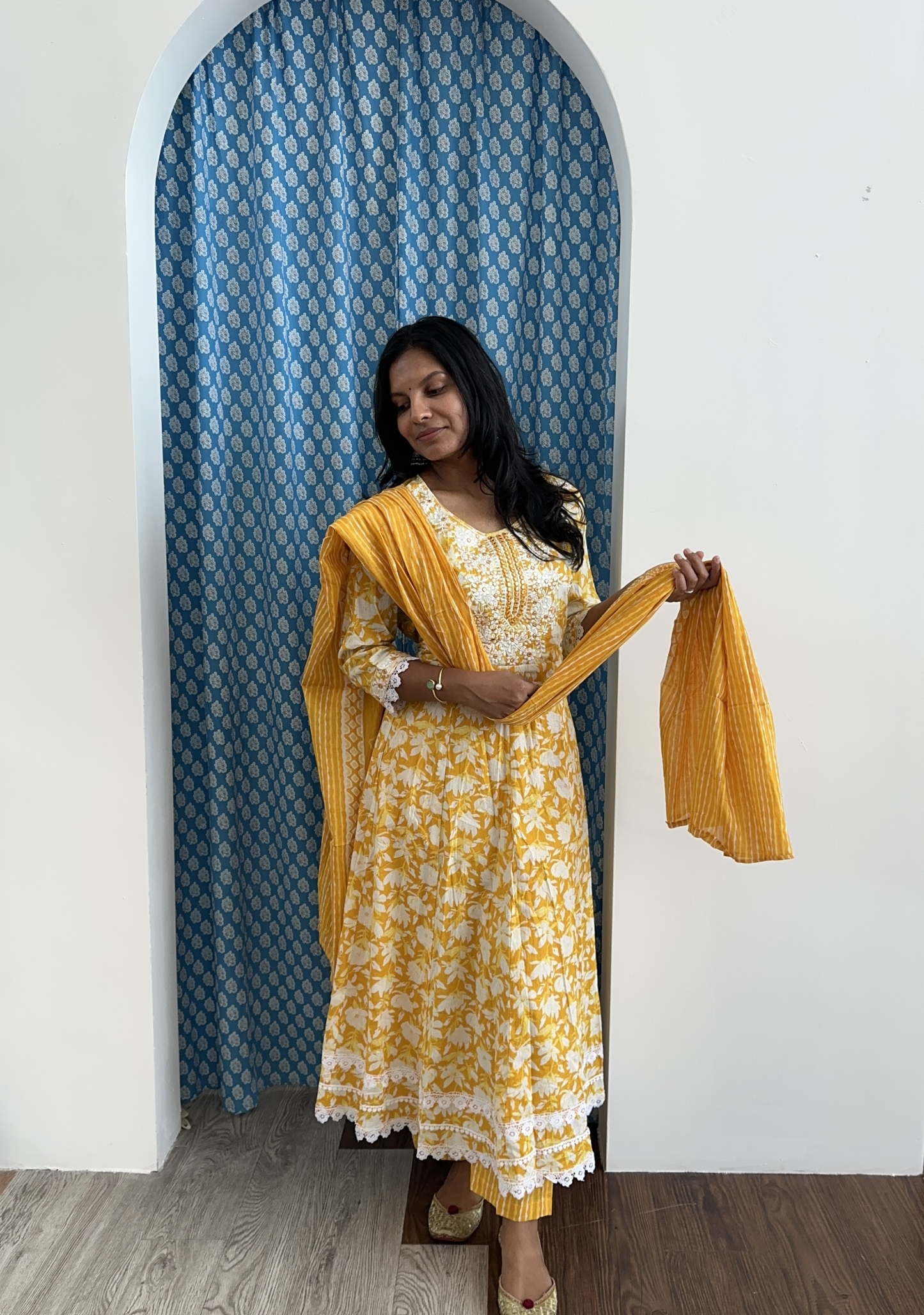 Cotton Anarkali Suit