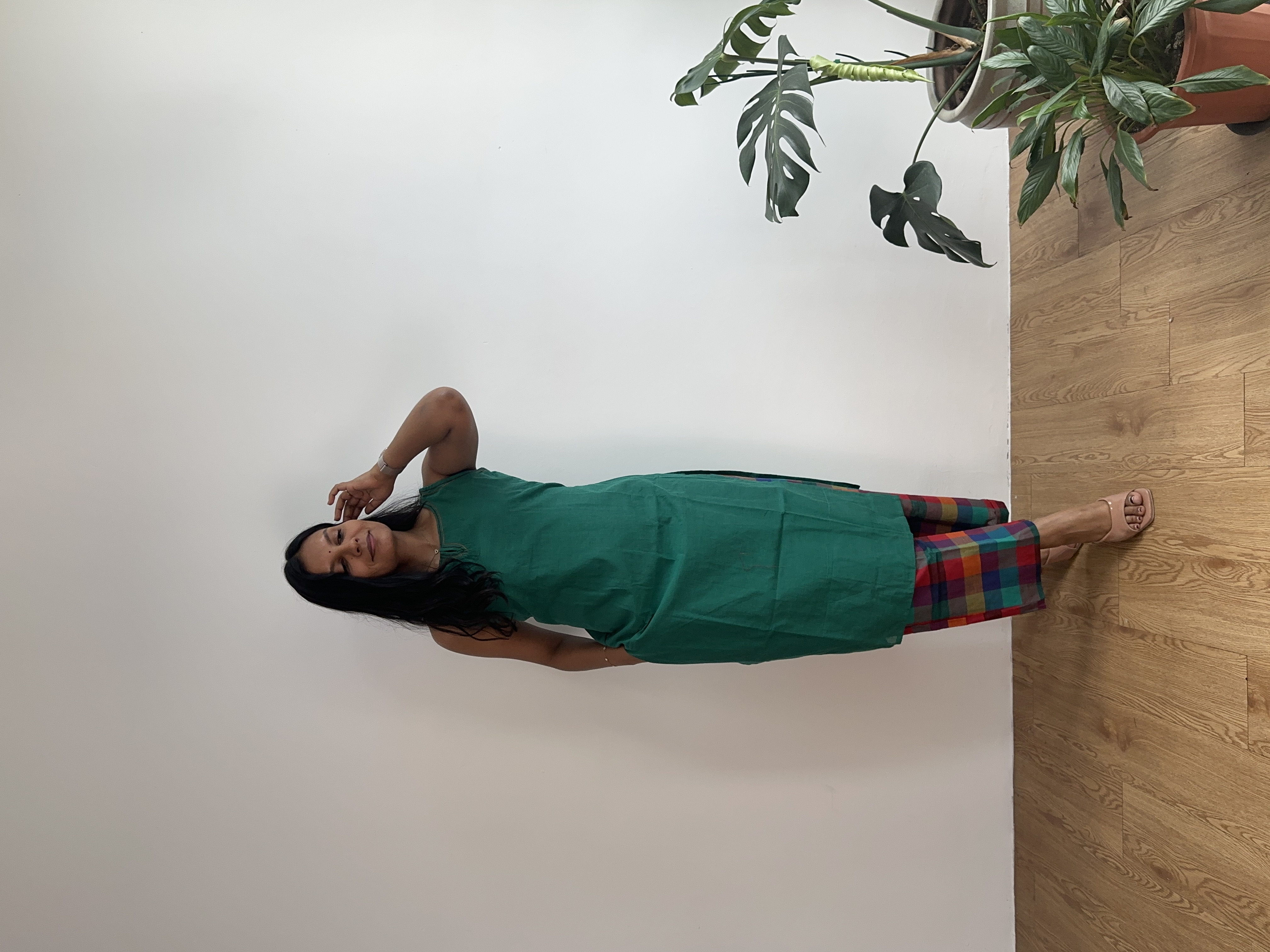 Madras Check Coord Set