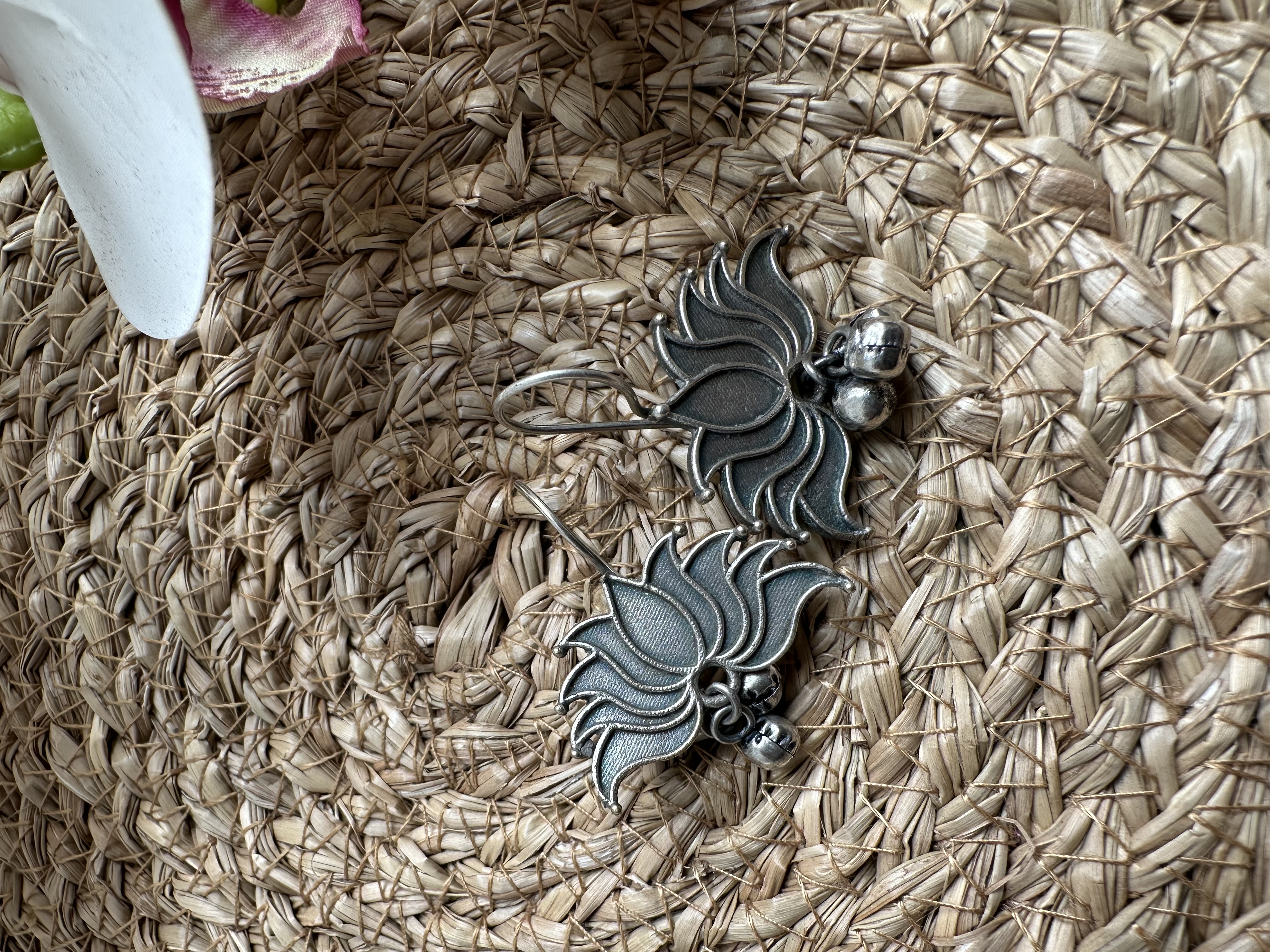 Oxidised Earring