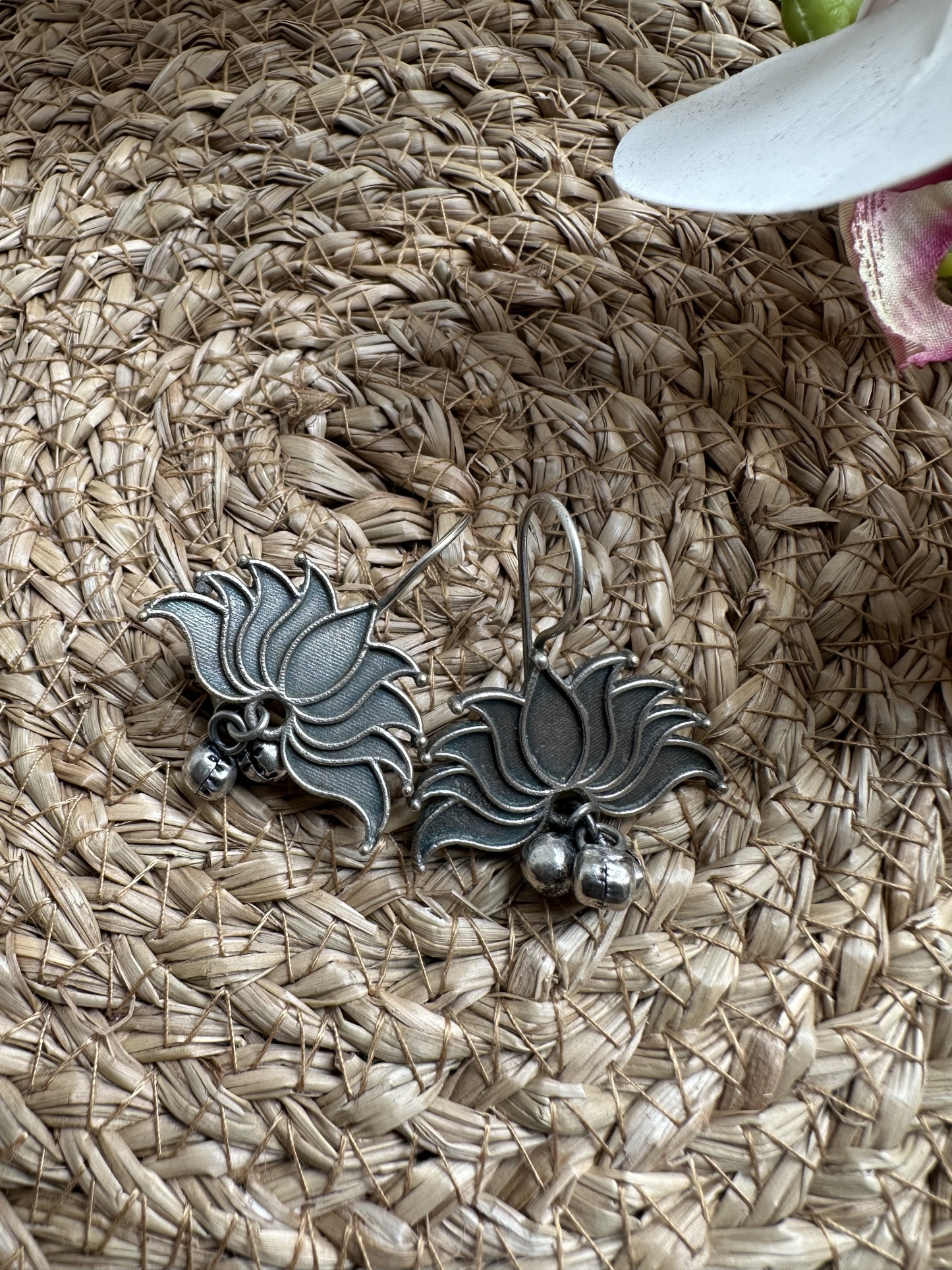 Oxidised Earring
