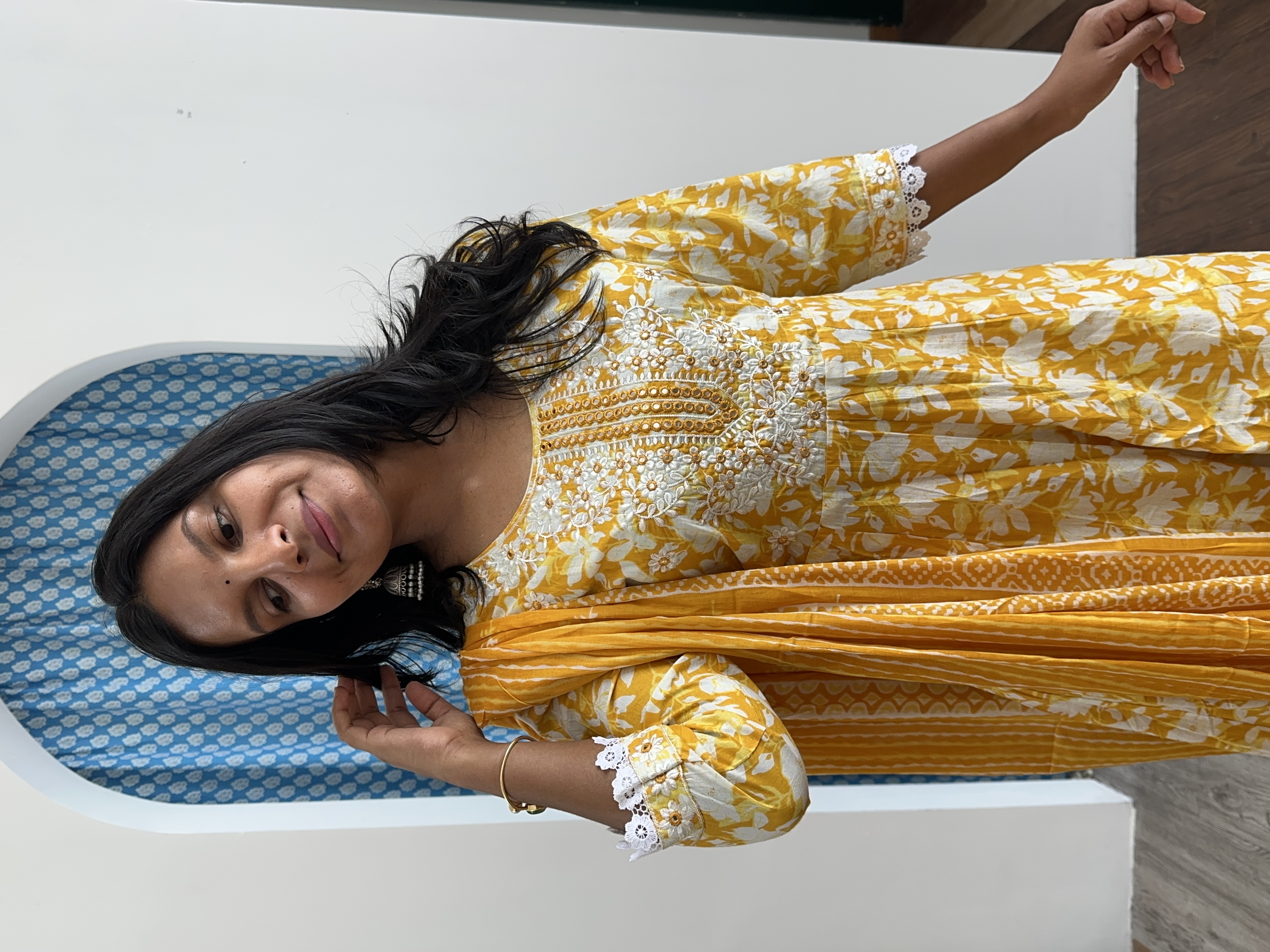 Cotton Anarkali Suit