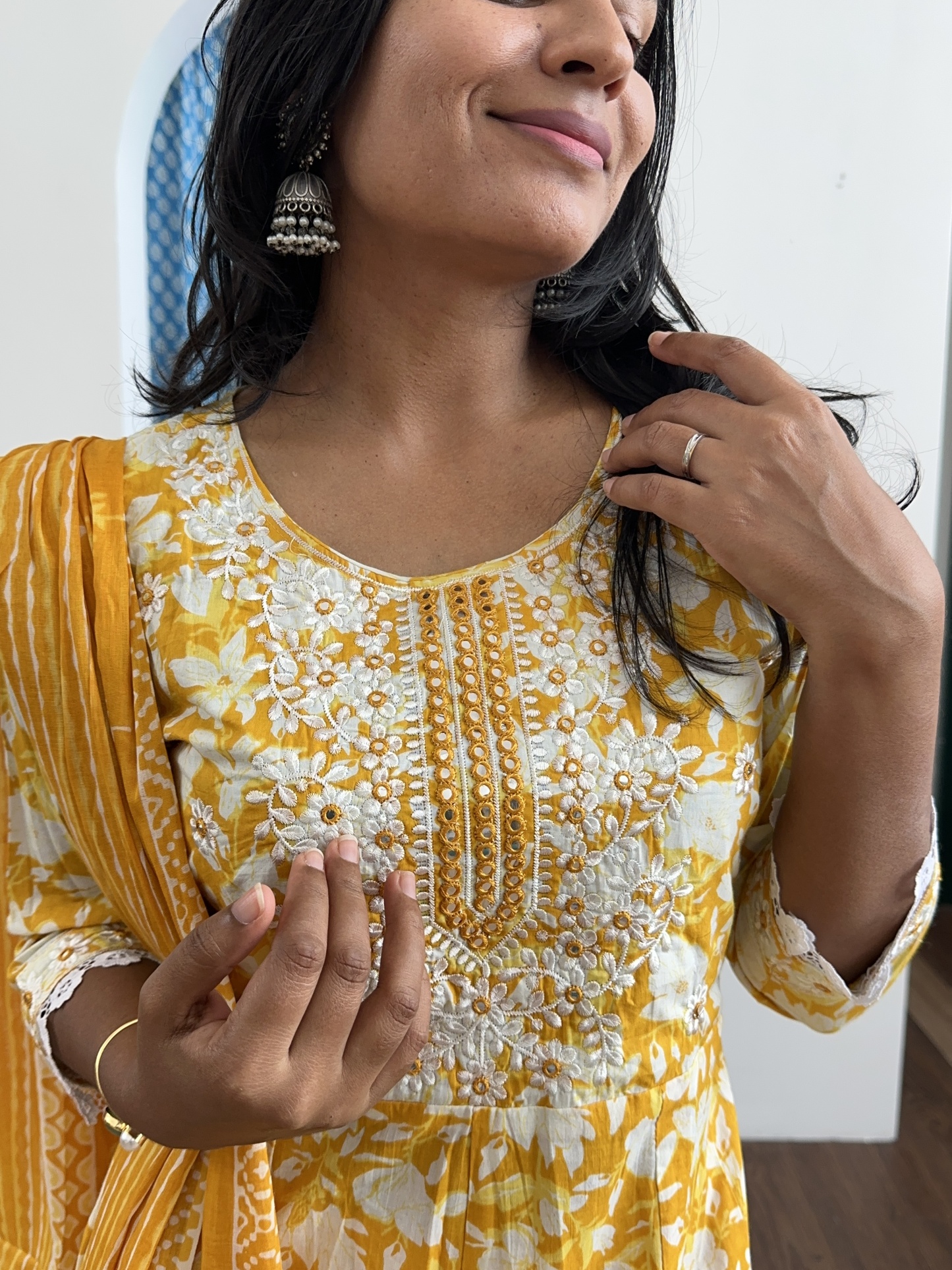Cotton Anarkali Suit