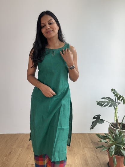 Madras Check Coord Set