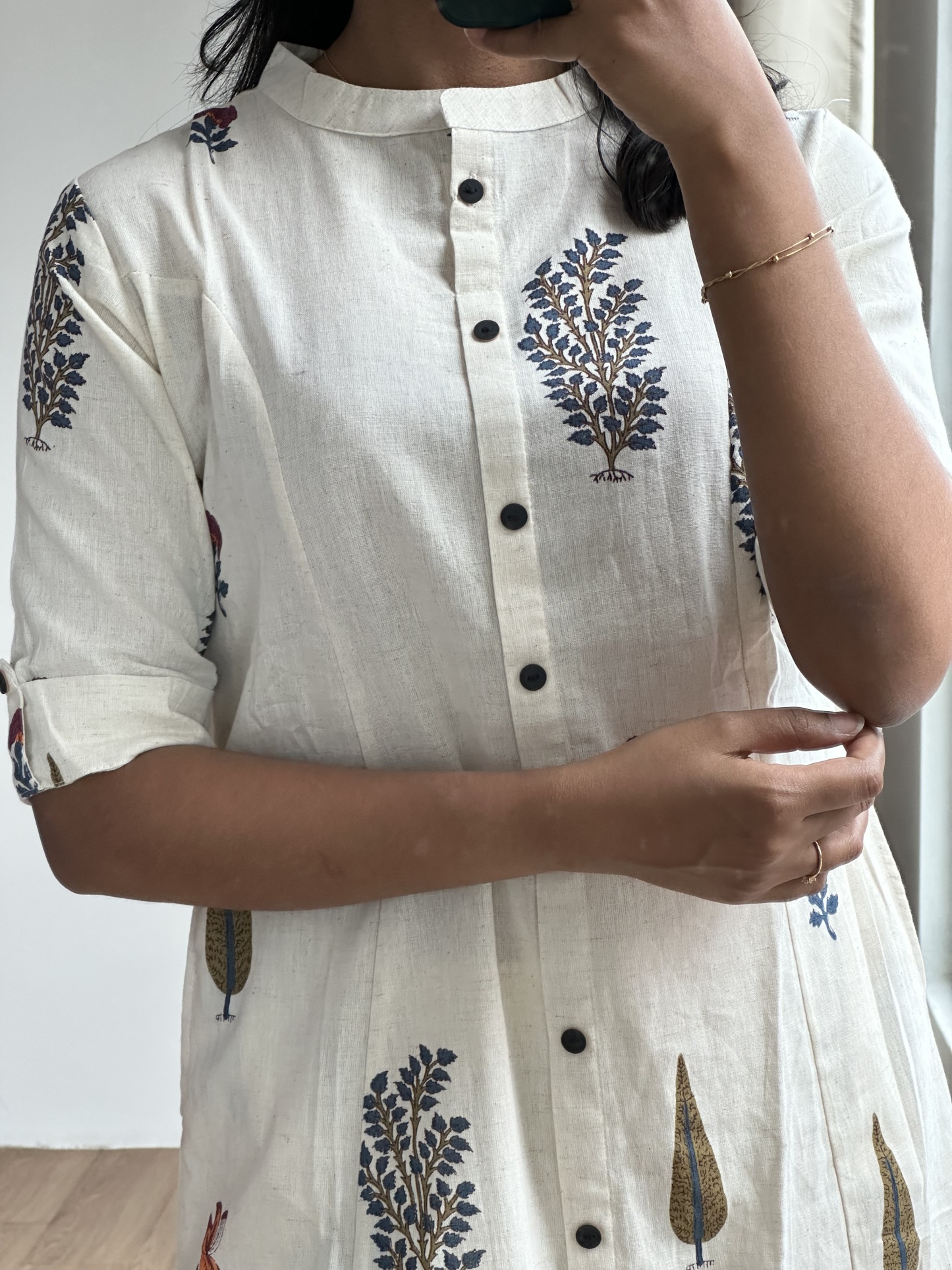 Flex Cotton A Line Coord Set