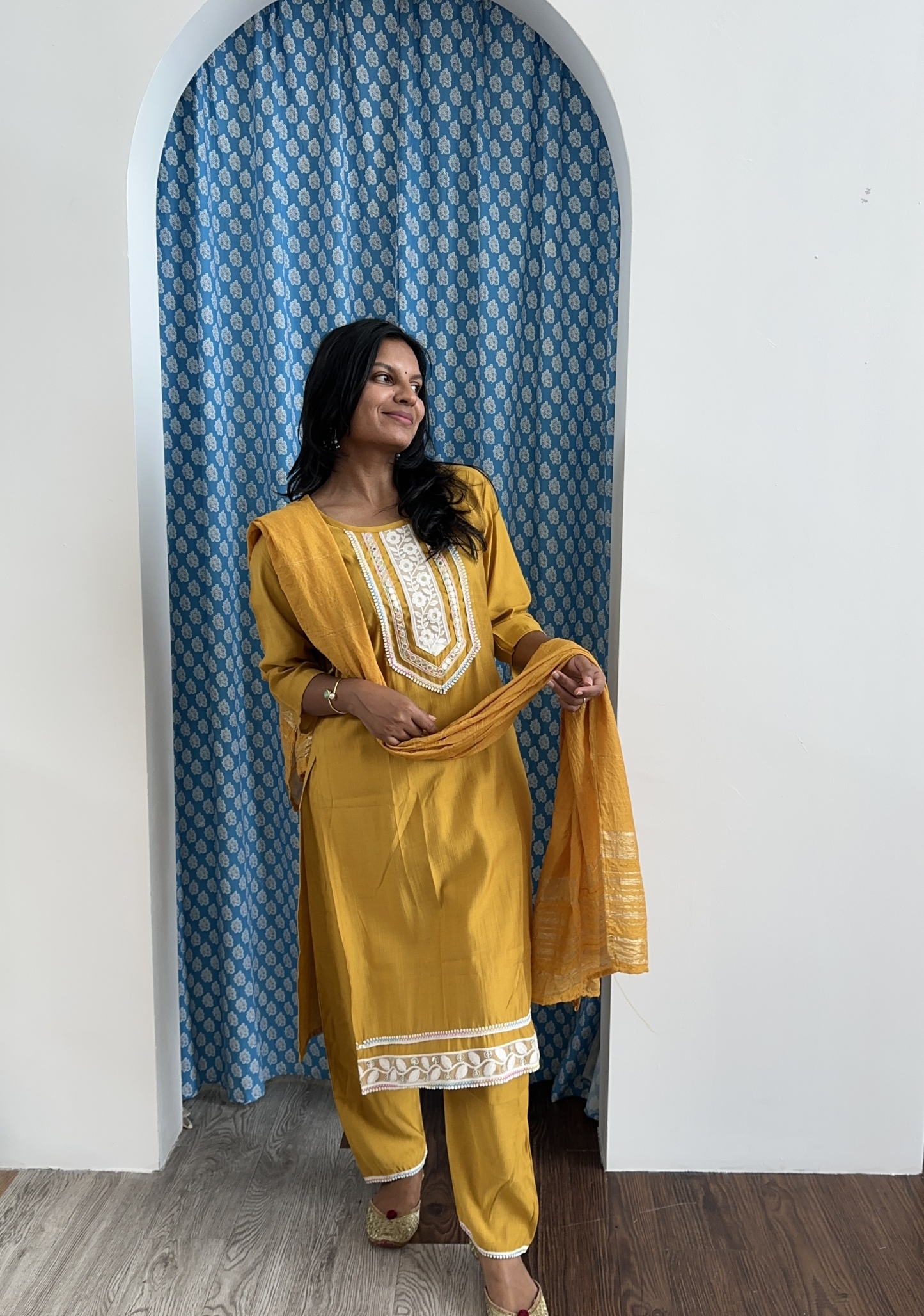 Poly Silk Kurta Set