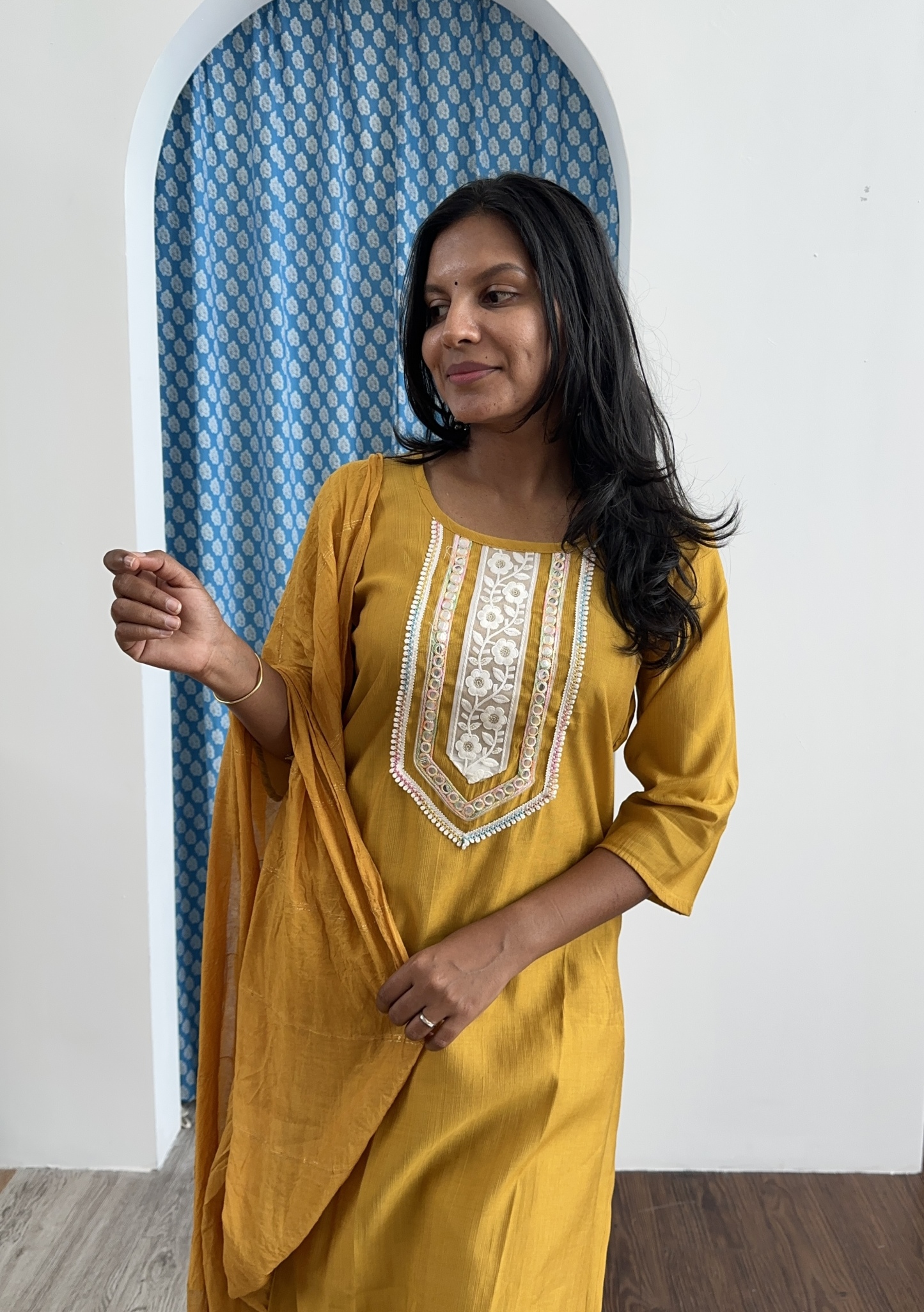 Poly Silk Kurta Set