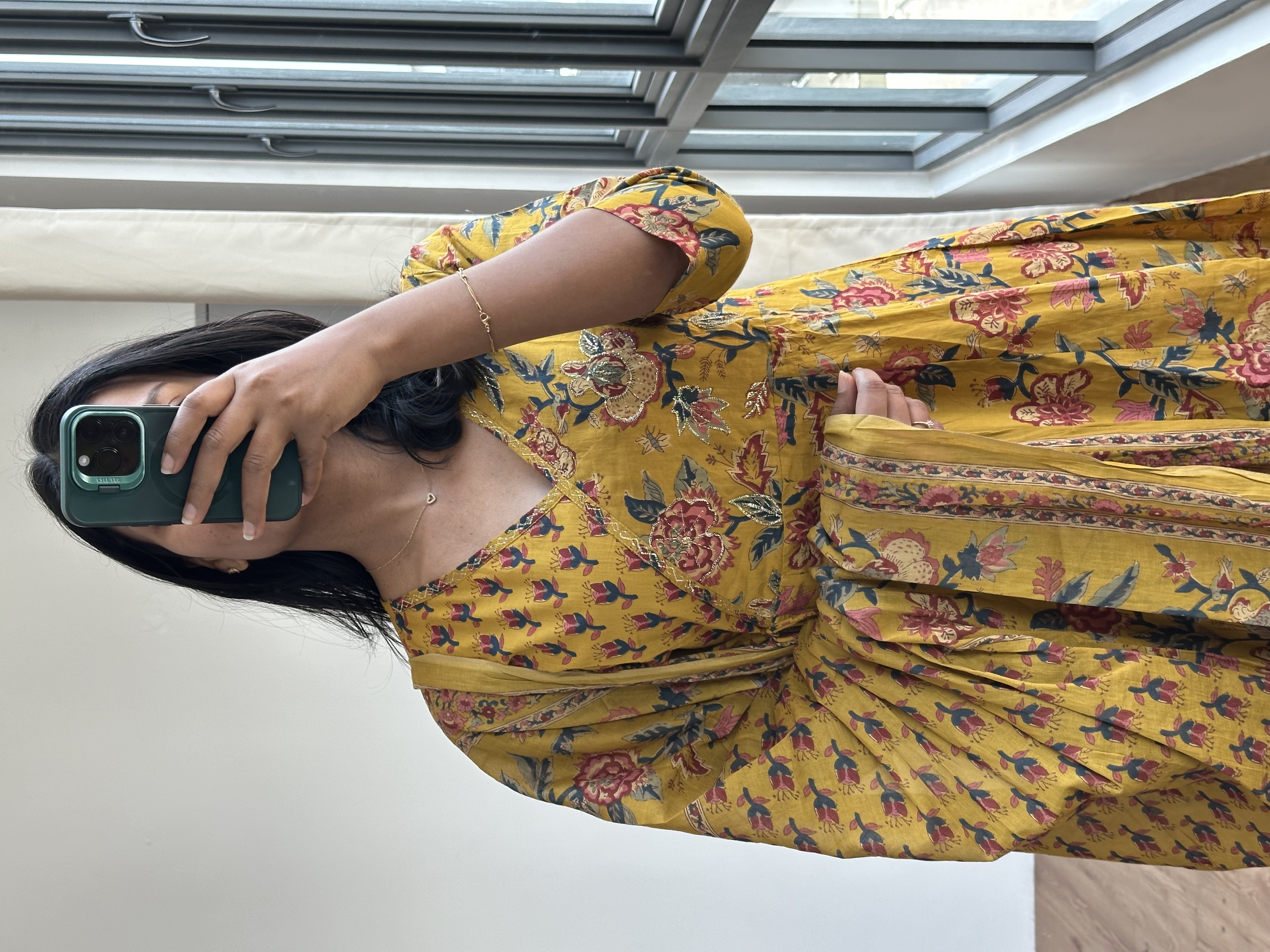 Cotton Anarkali Kurta Set