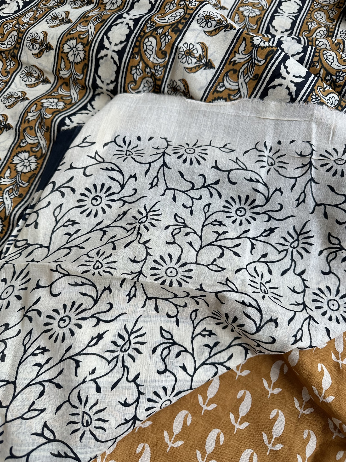 Cotton Handblock Saree (1)