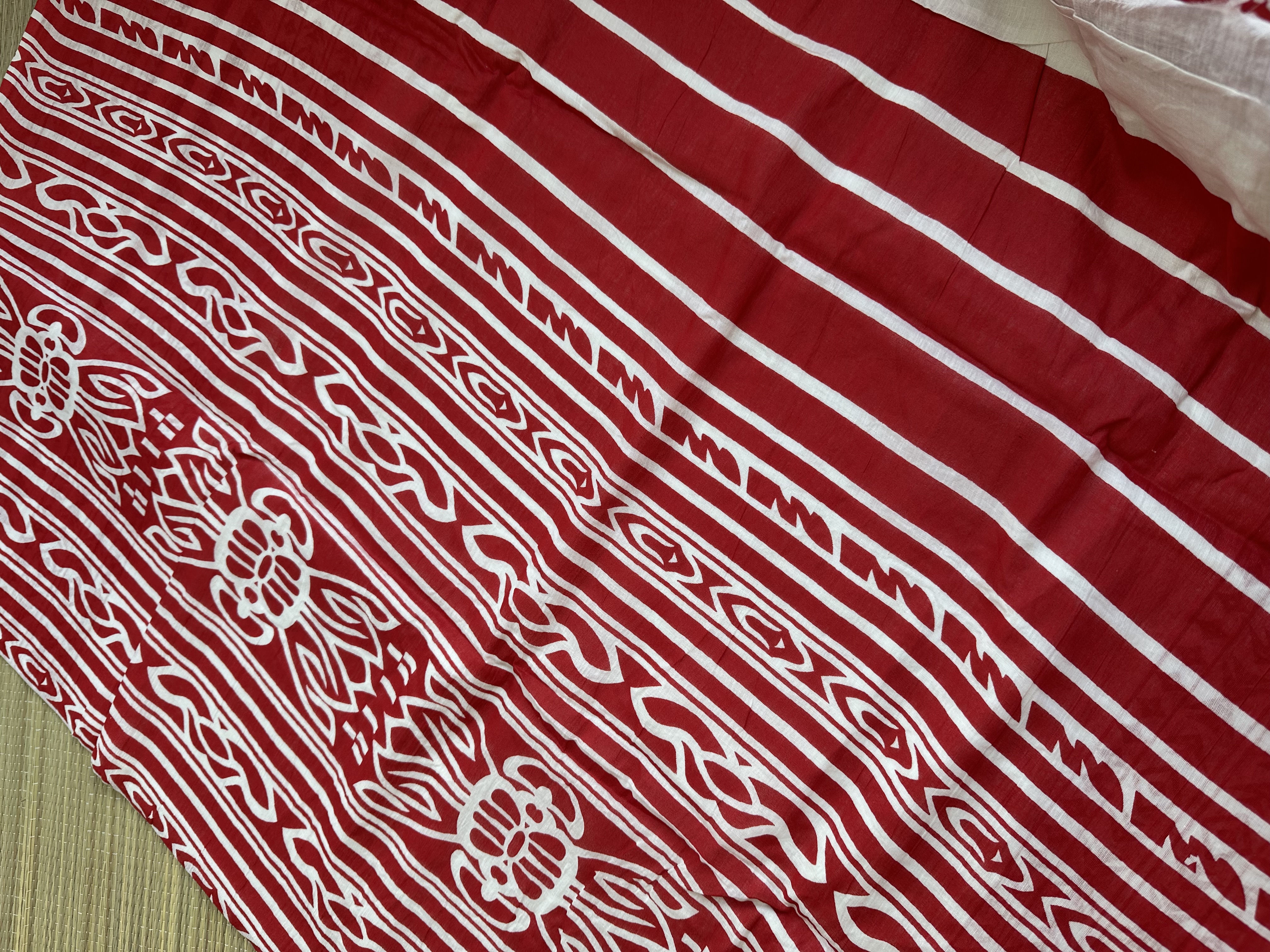 Cotton Handblock Saree (3)
