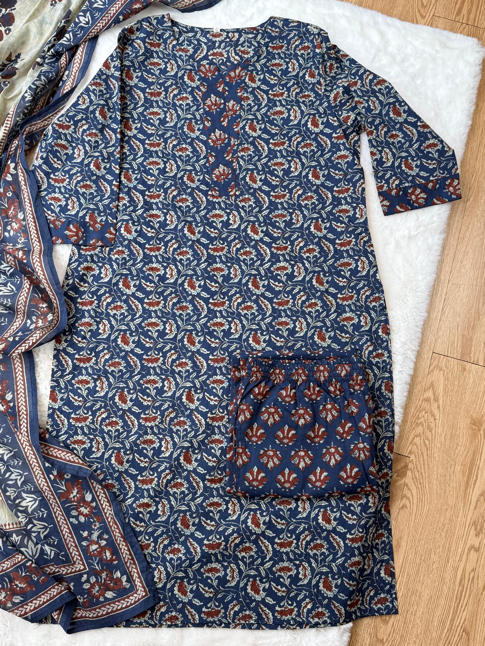 Cotton Kurta Set