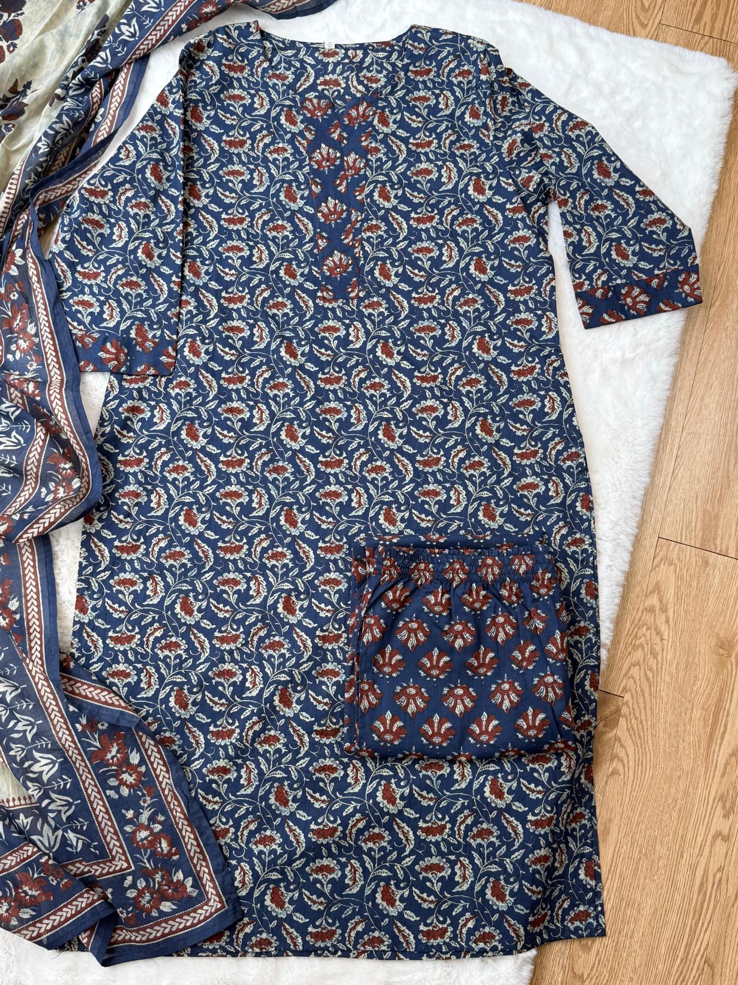 Cotton Kurta Set