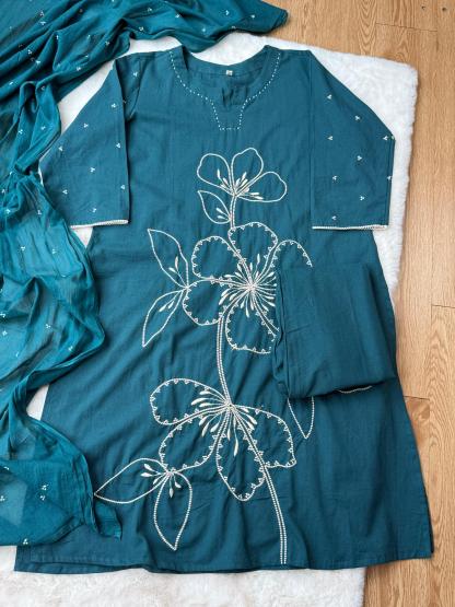 Cotton Kurta Set