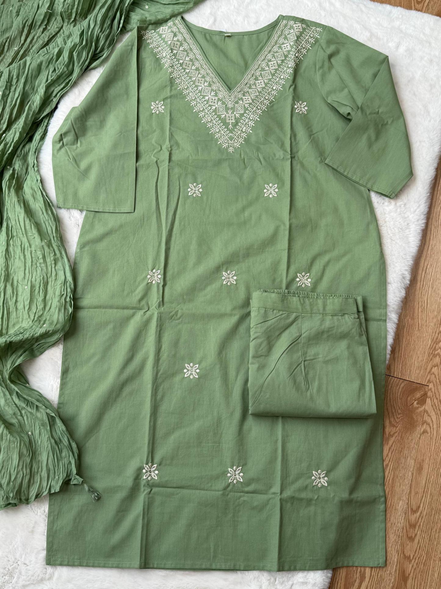 Cotton Kurta Set