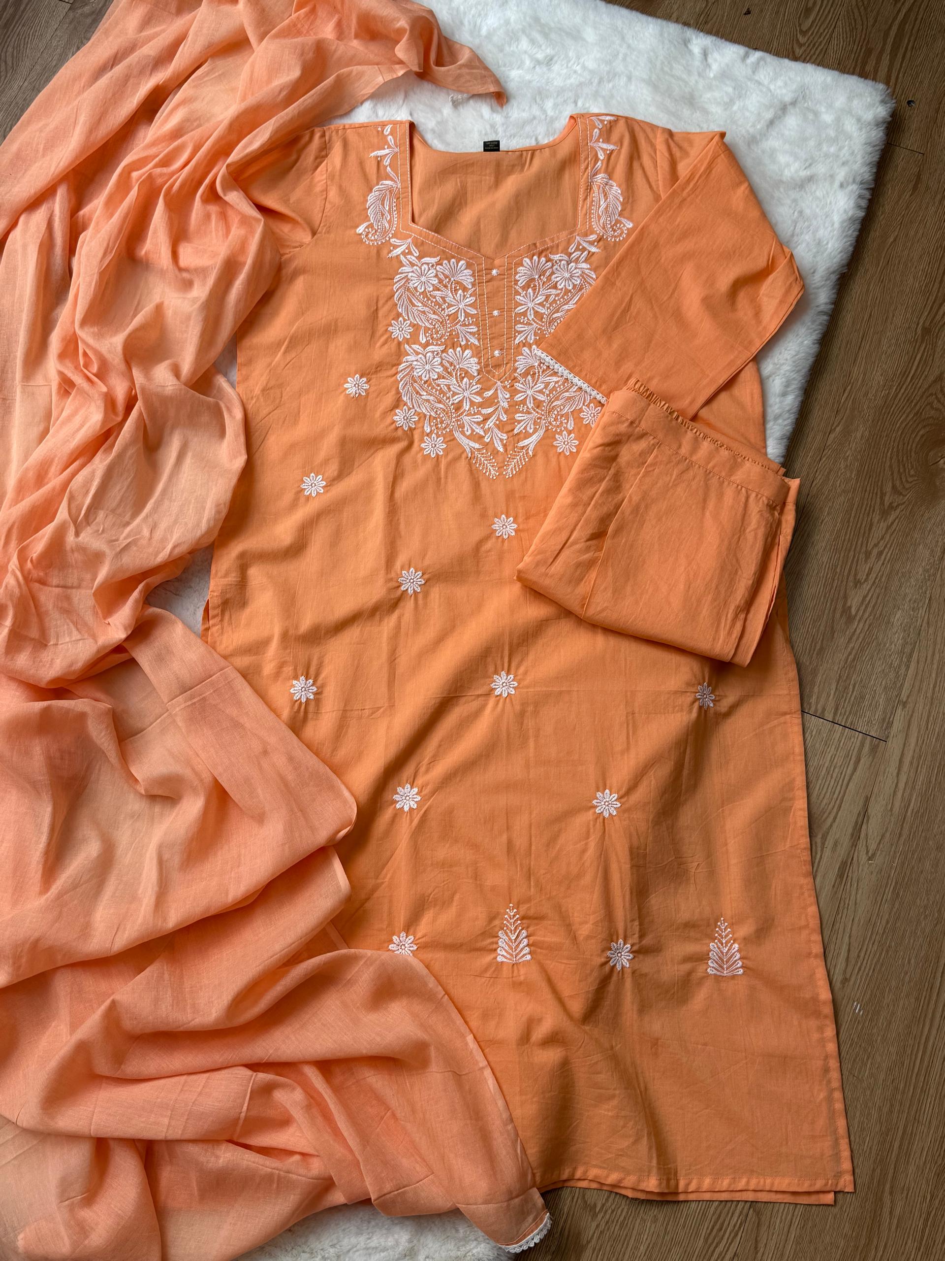Cotton Kurta Set