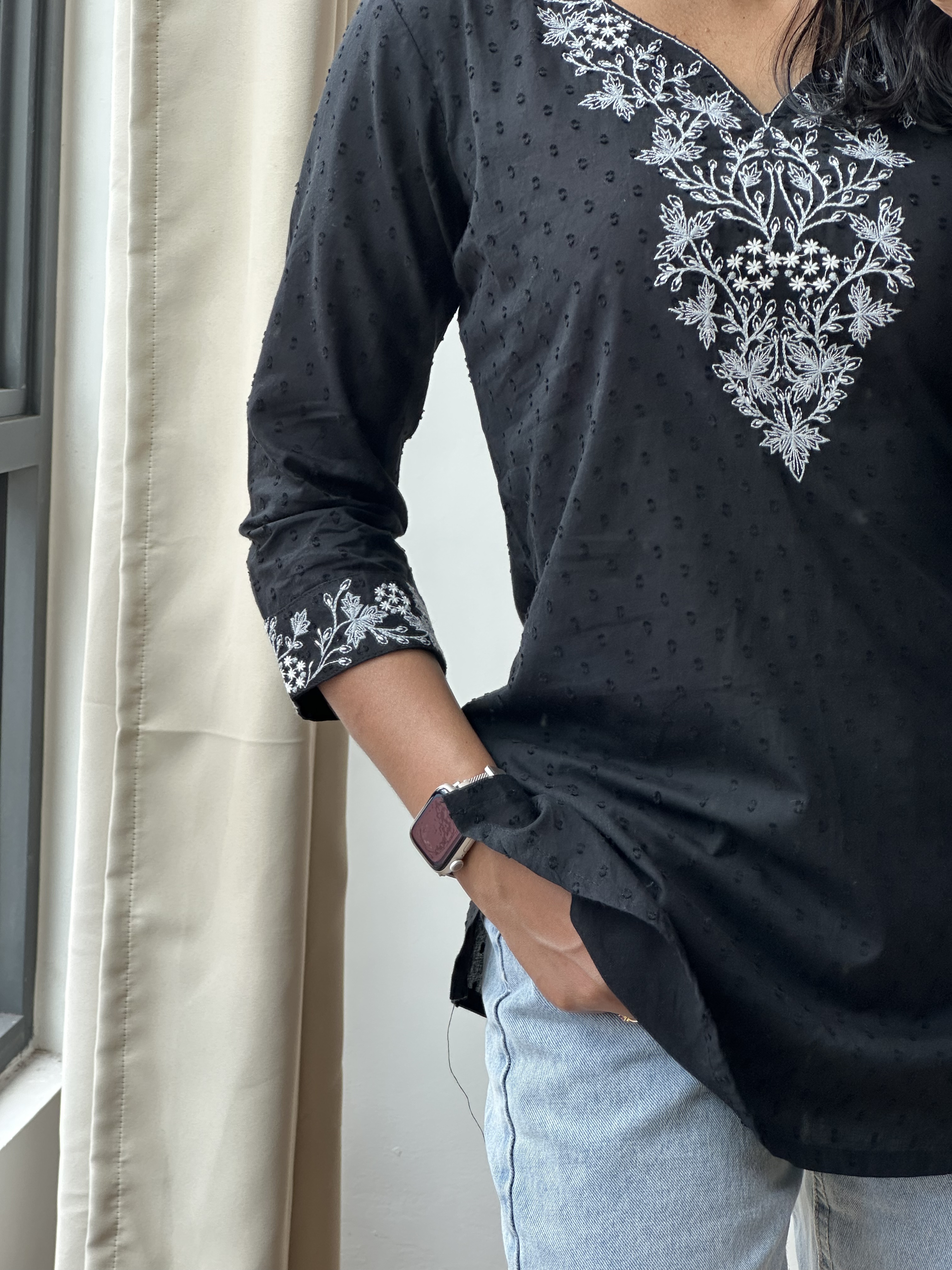 Cotton Embroidered Tunic