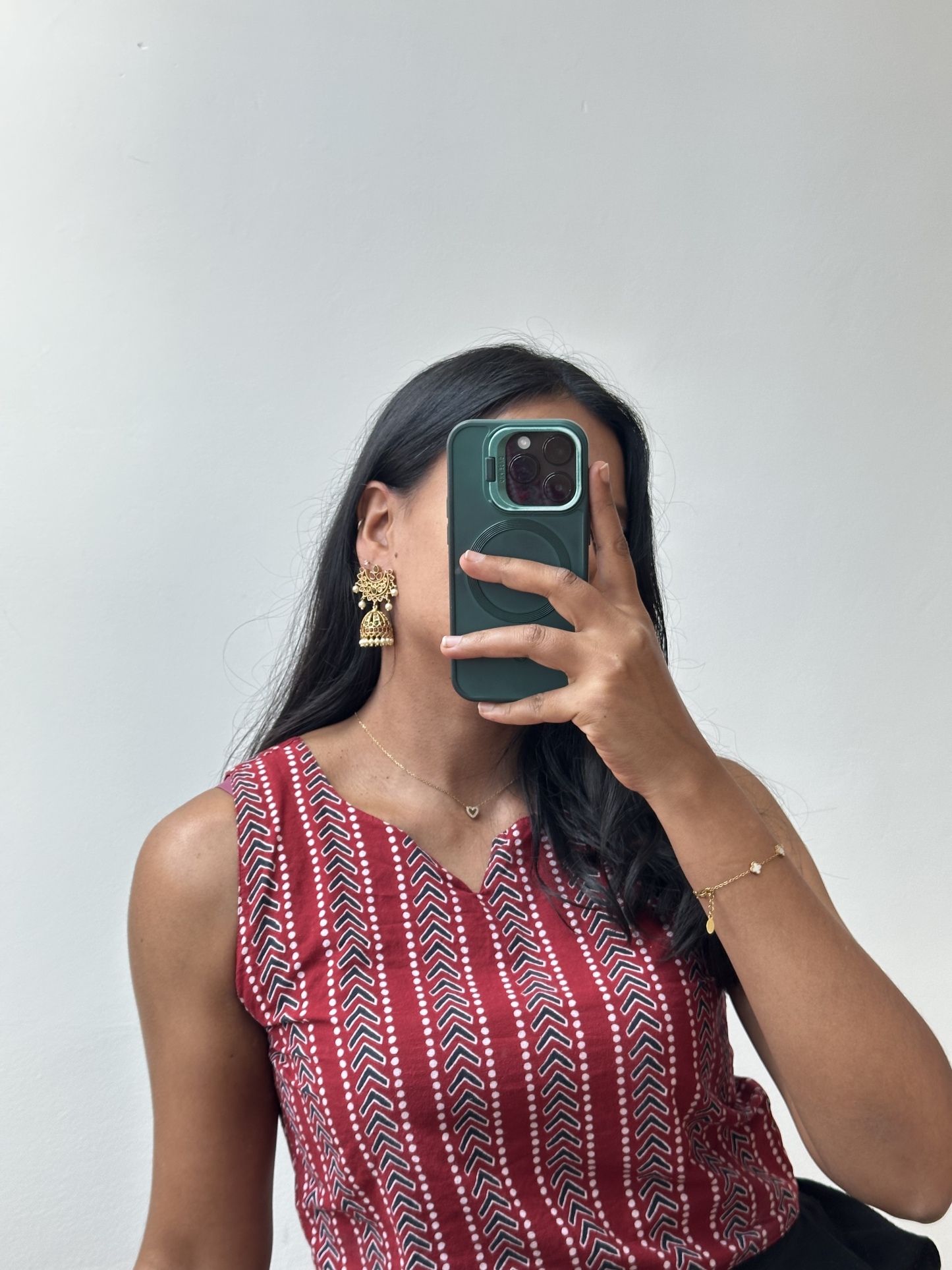 Brass Kemp Jhumka
