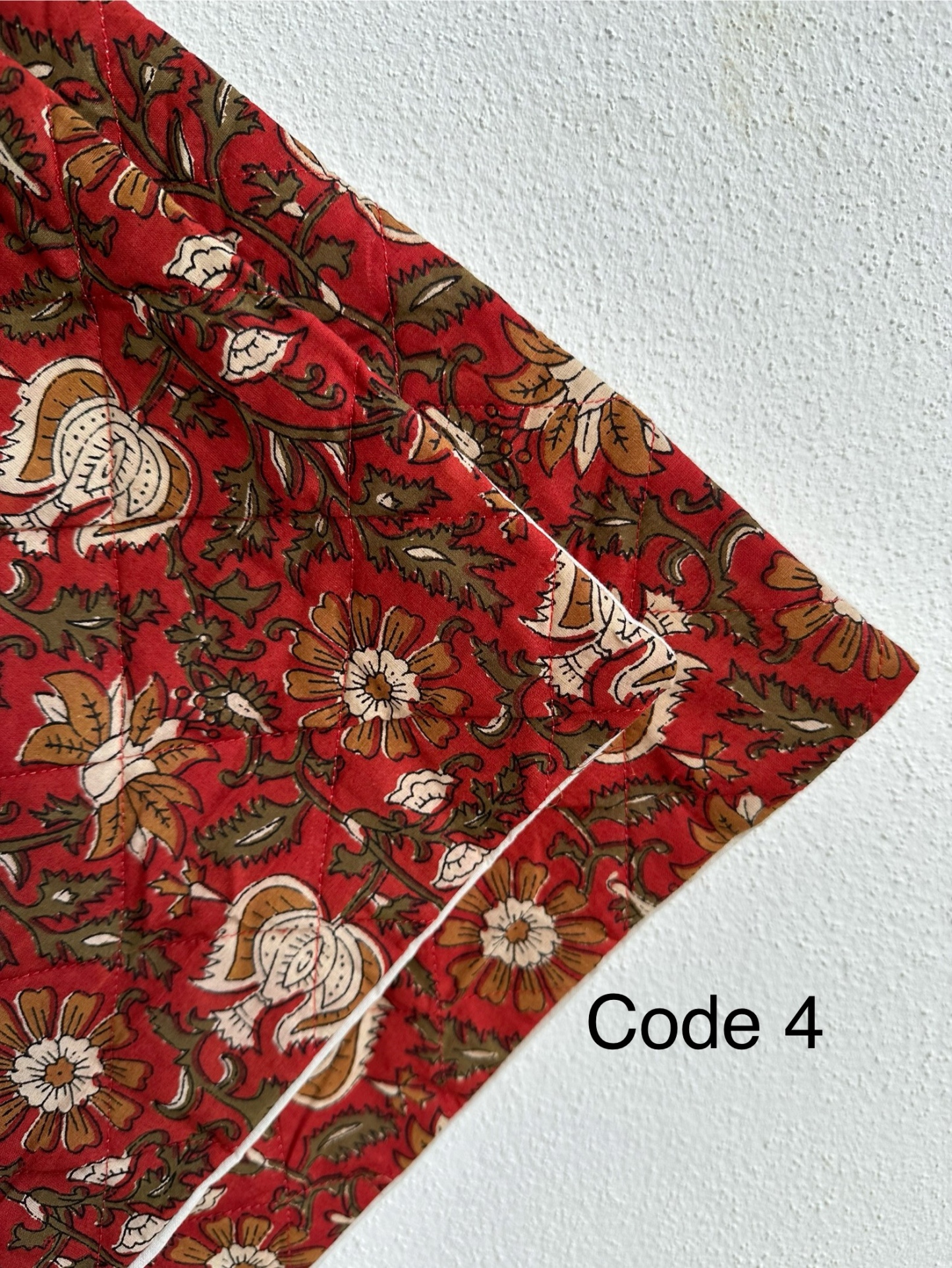 Quilted Handblock Cover