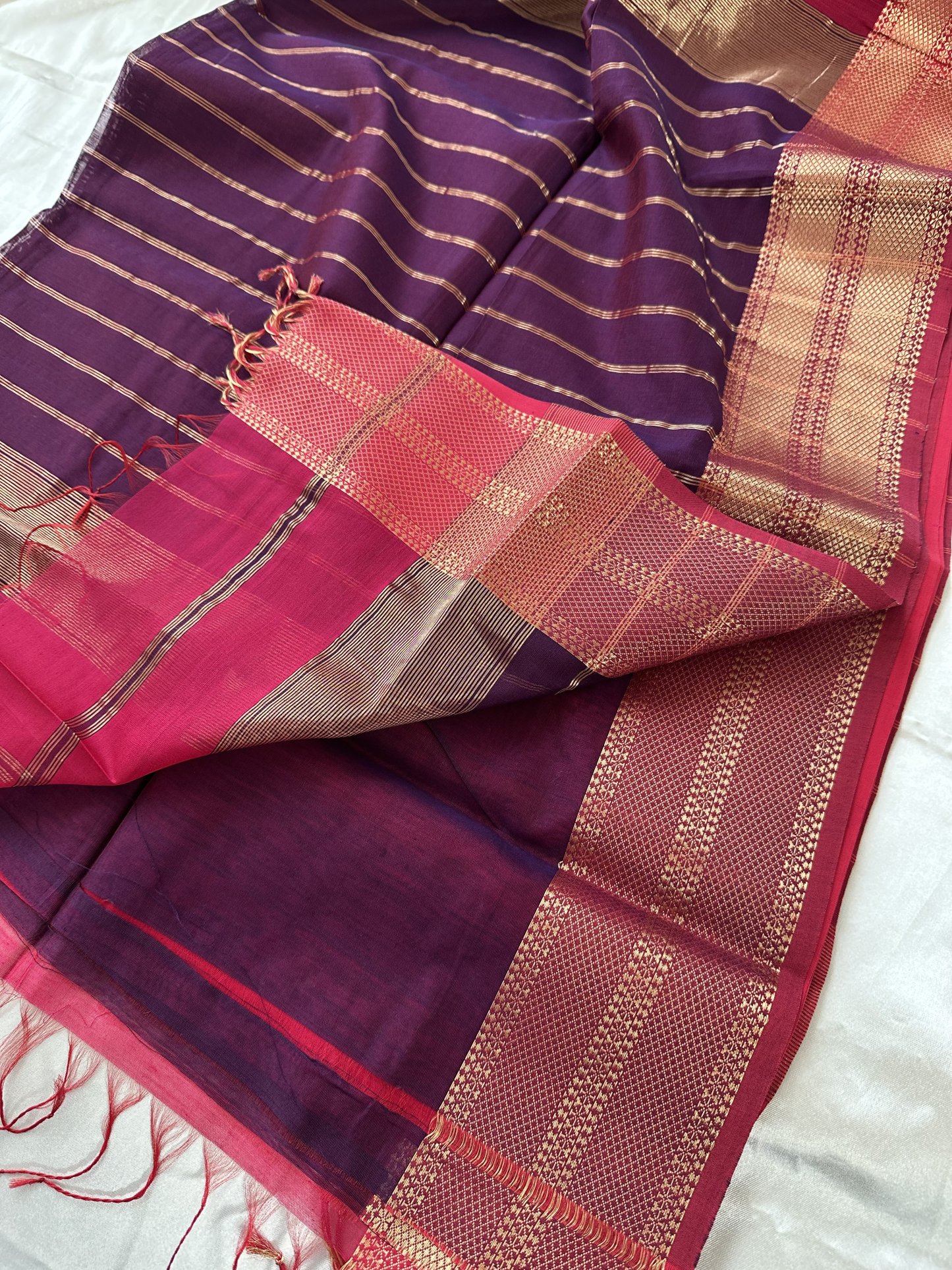 Maheshwari Silk Saree