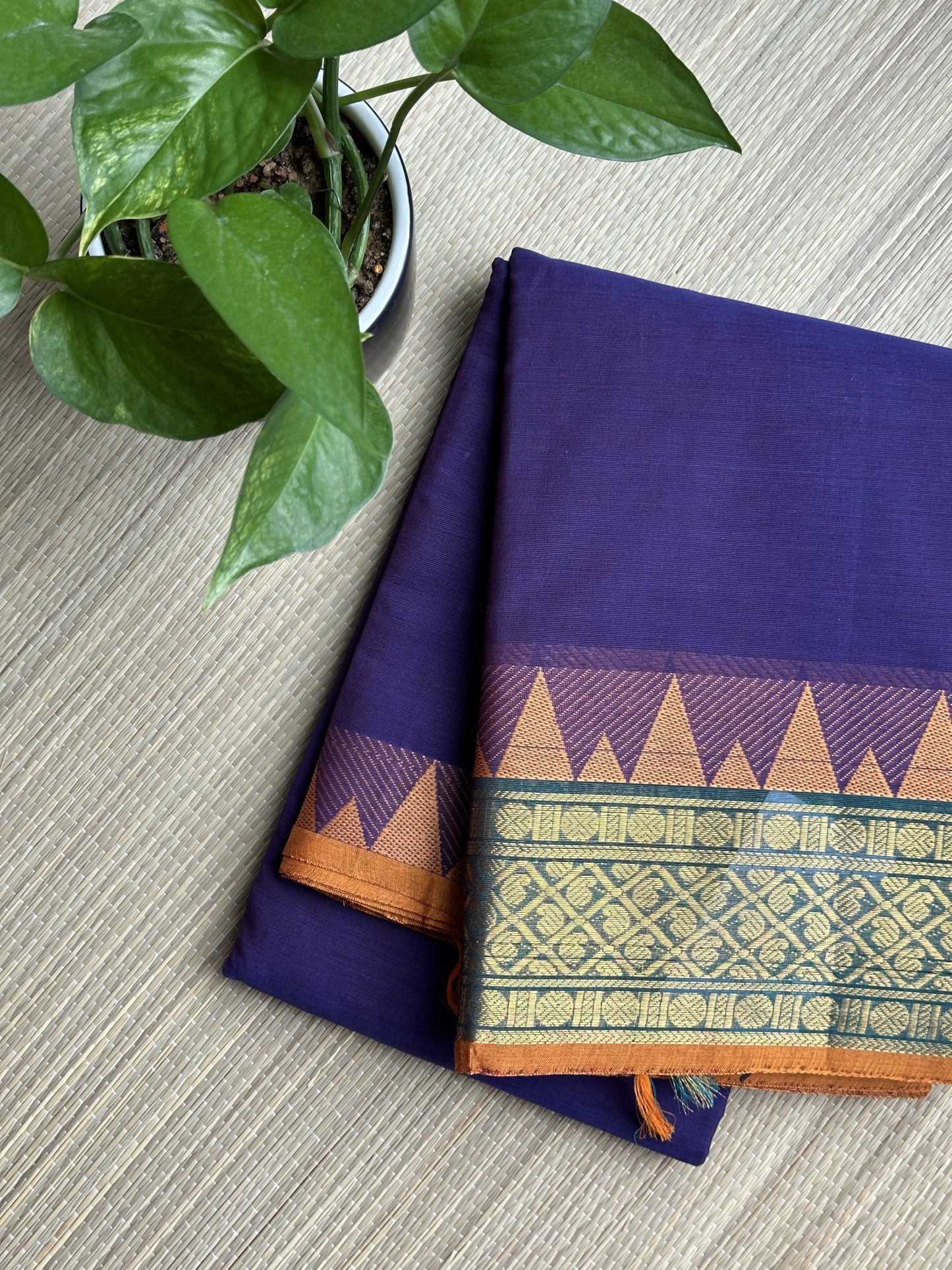 Kanchi Cotton Saree