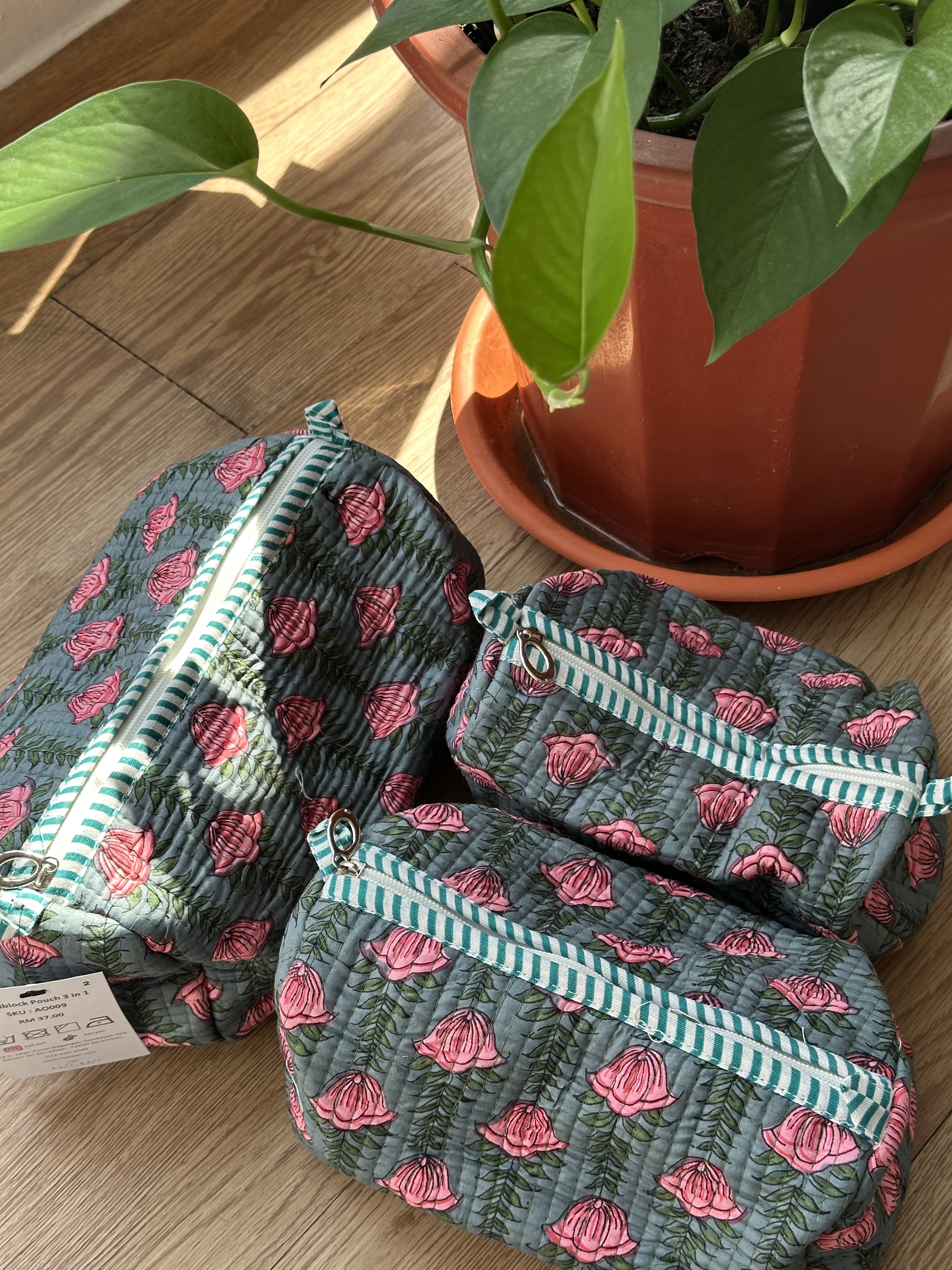 Handblock Pouch 3 in 1