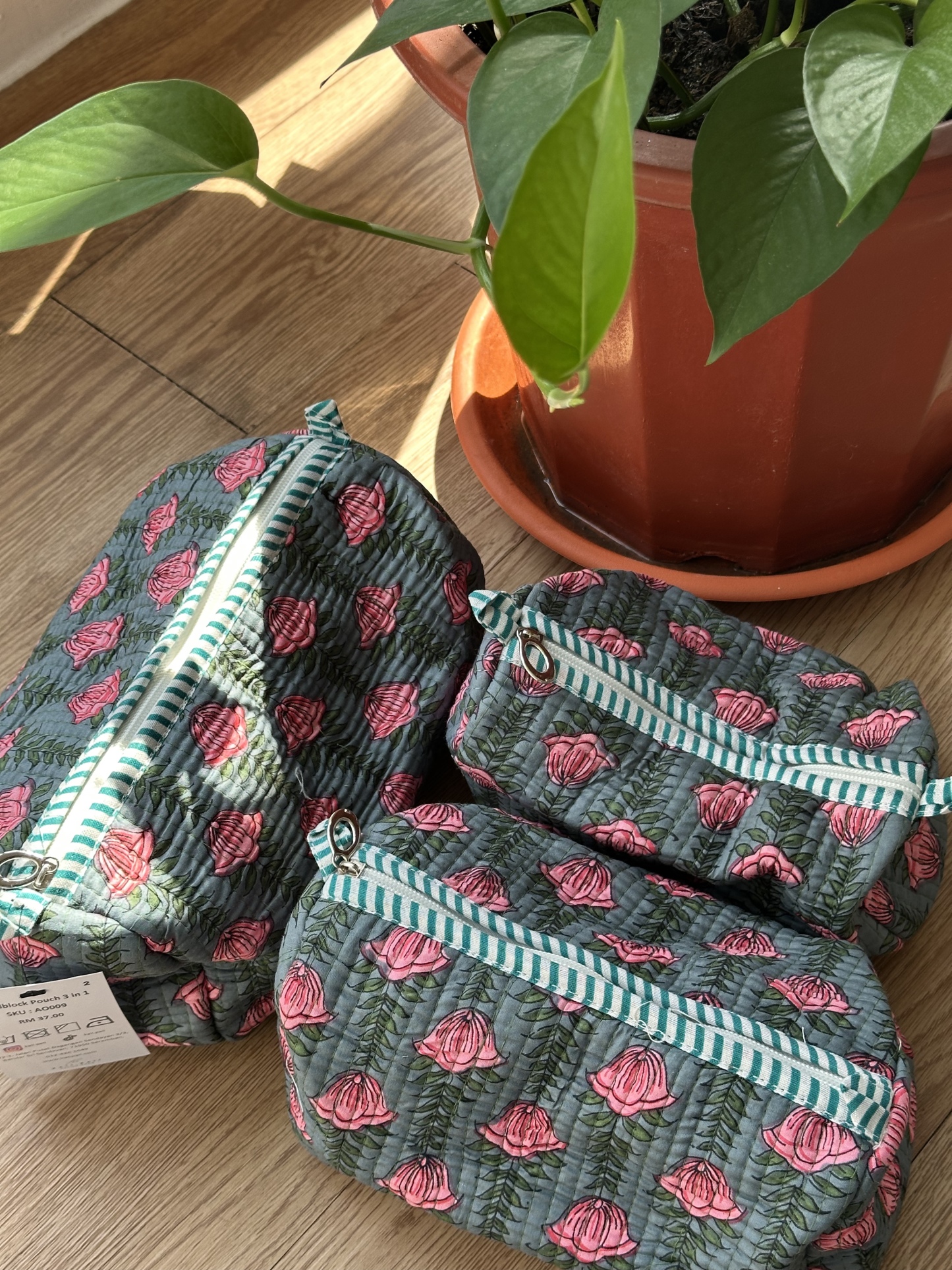 Handblock Pouch 3 in 1