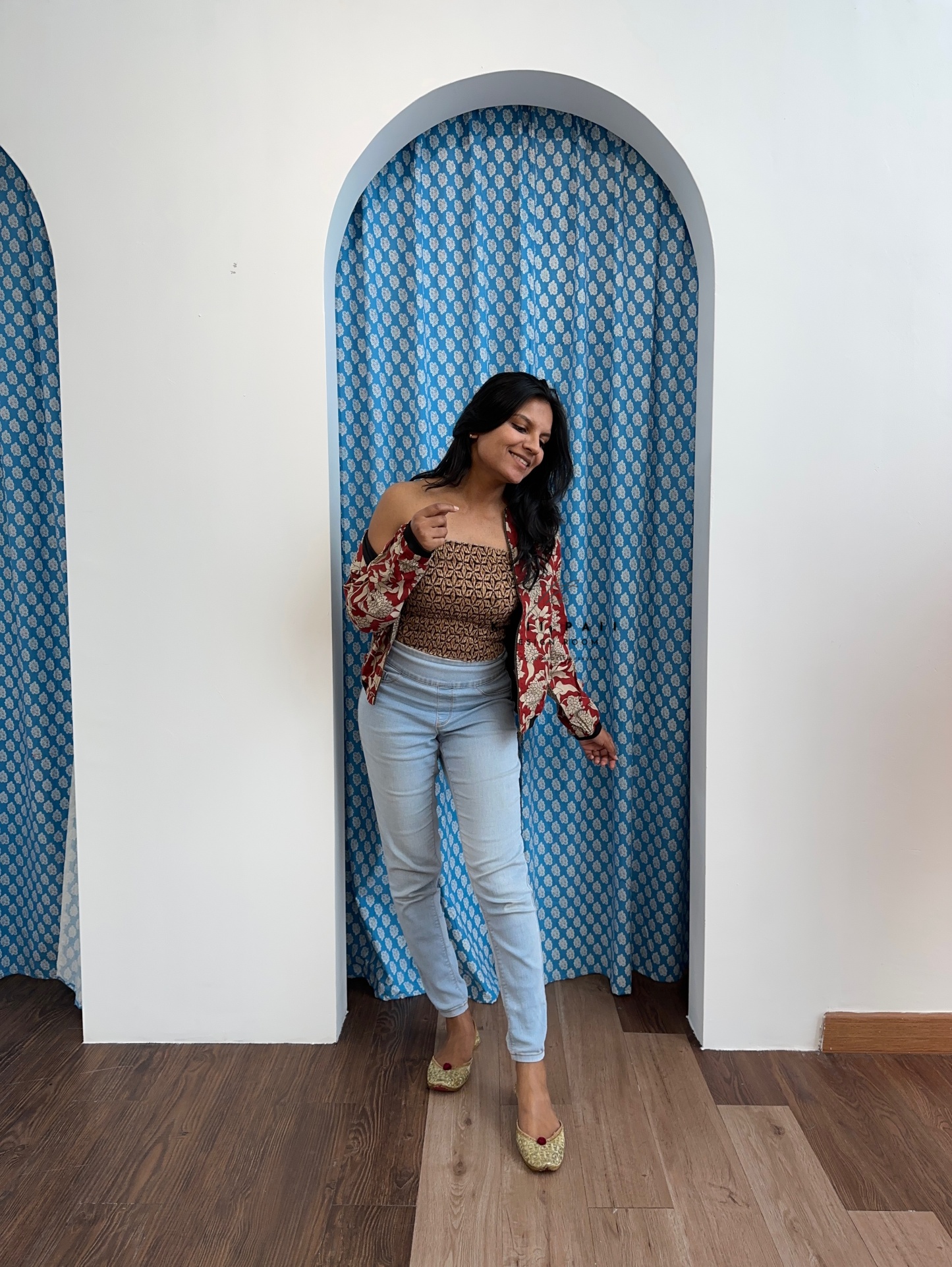 Indowestern Bomber Jacket